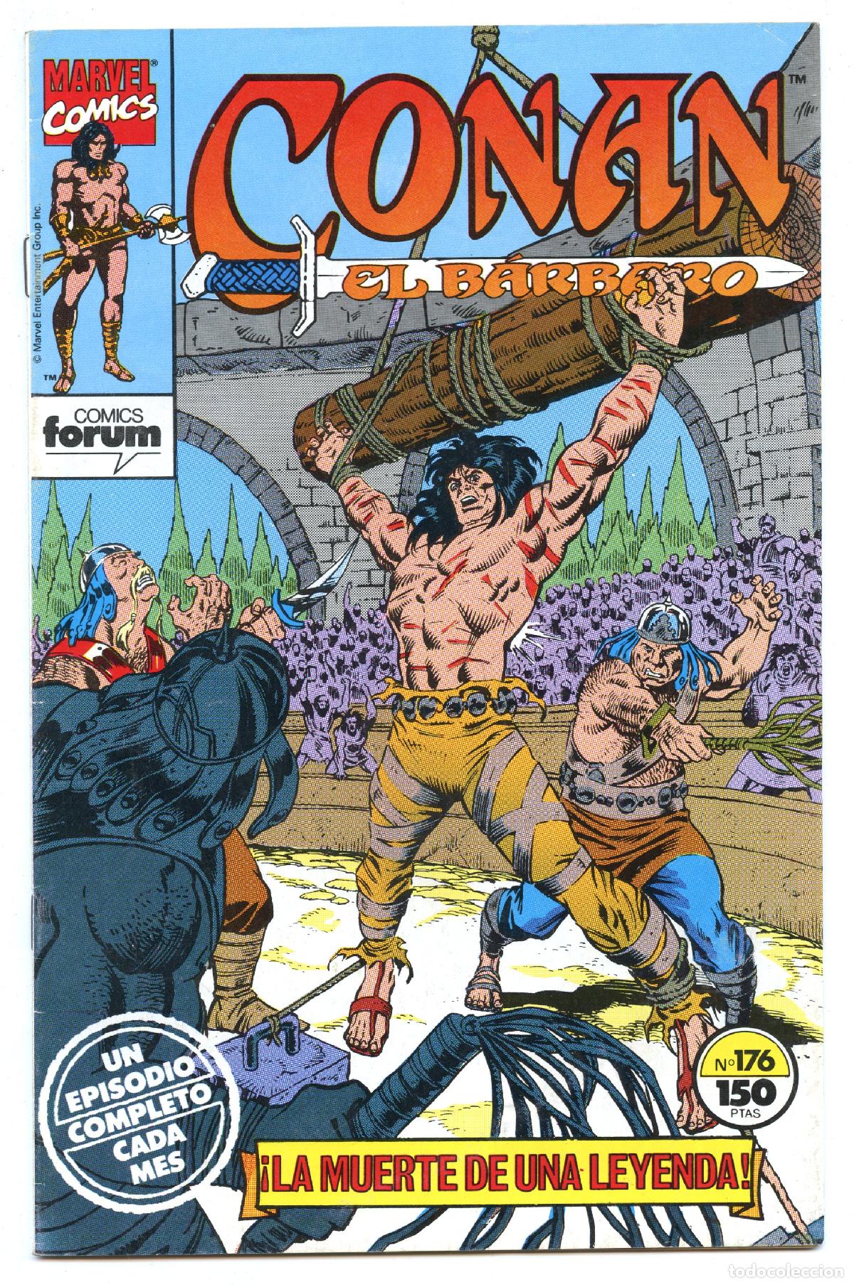 C&oacute;mics: CONAN EL B&Aacute;RBARO n.176 (Planeta, 1991) - Foto 1