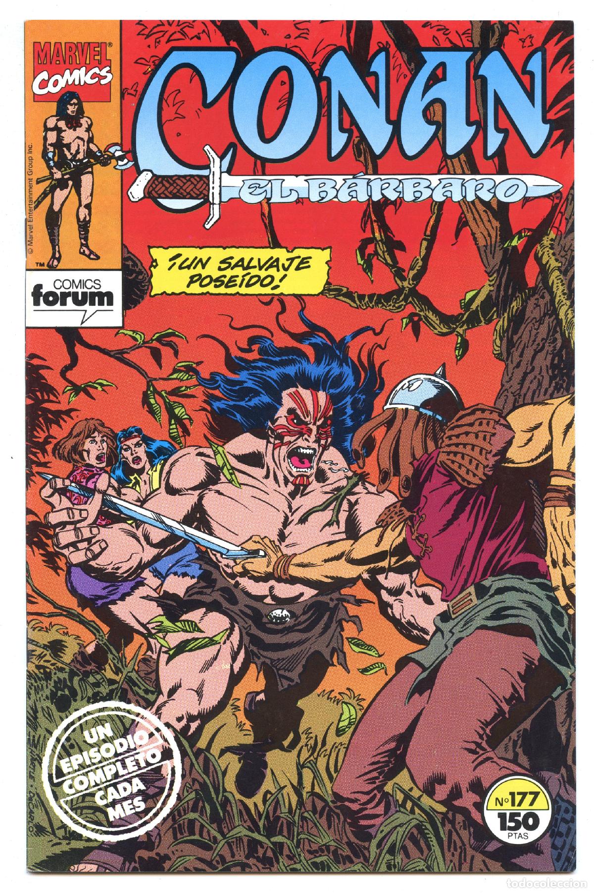 C&oacute;mics: CONAN EL B&Aacute;RBARO n.177 (Planeta, 1991) - Foto 1