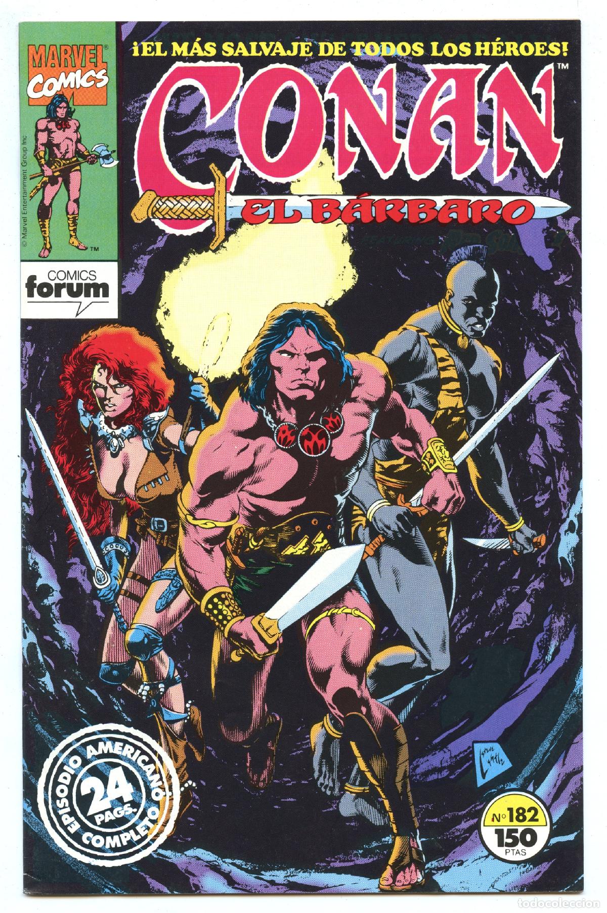 C&oacute;mics: CONAN EL B&Aacute;RBARO n.182 (Planeta, 1992) - Foto 1