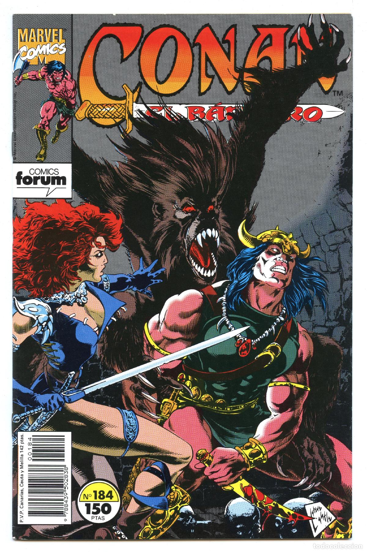 C&oacute;mics: CONAN EL B&Aacute;RBARO n.184 (Planeta, 1992) - Foto 1