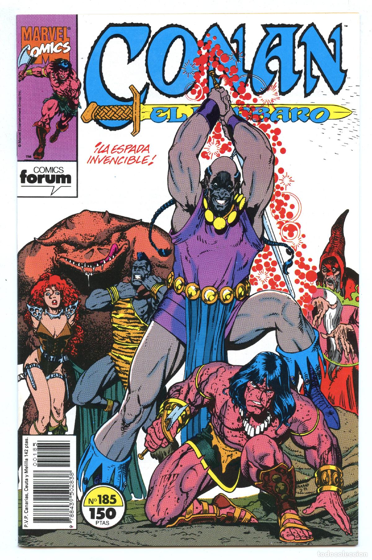 C&oacute;mics: CONAN EL B&Aacute;RBARO n.185 (Planeta, 1992) - Foto 1