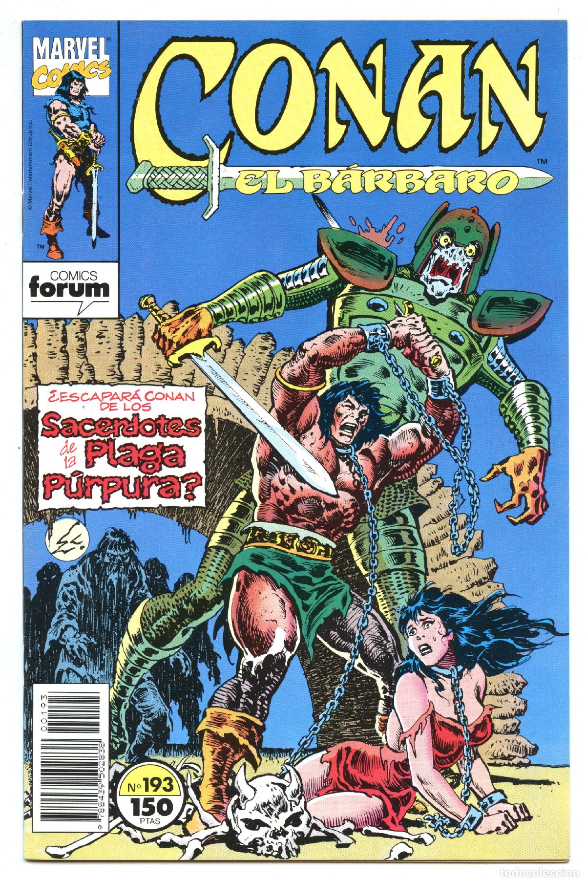 C&oacute;mics: CONAN EL B&Aacute;RBARO n.193 (Planeta, 1993) - Foto 1
