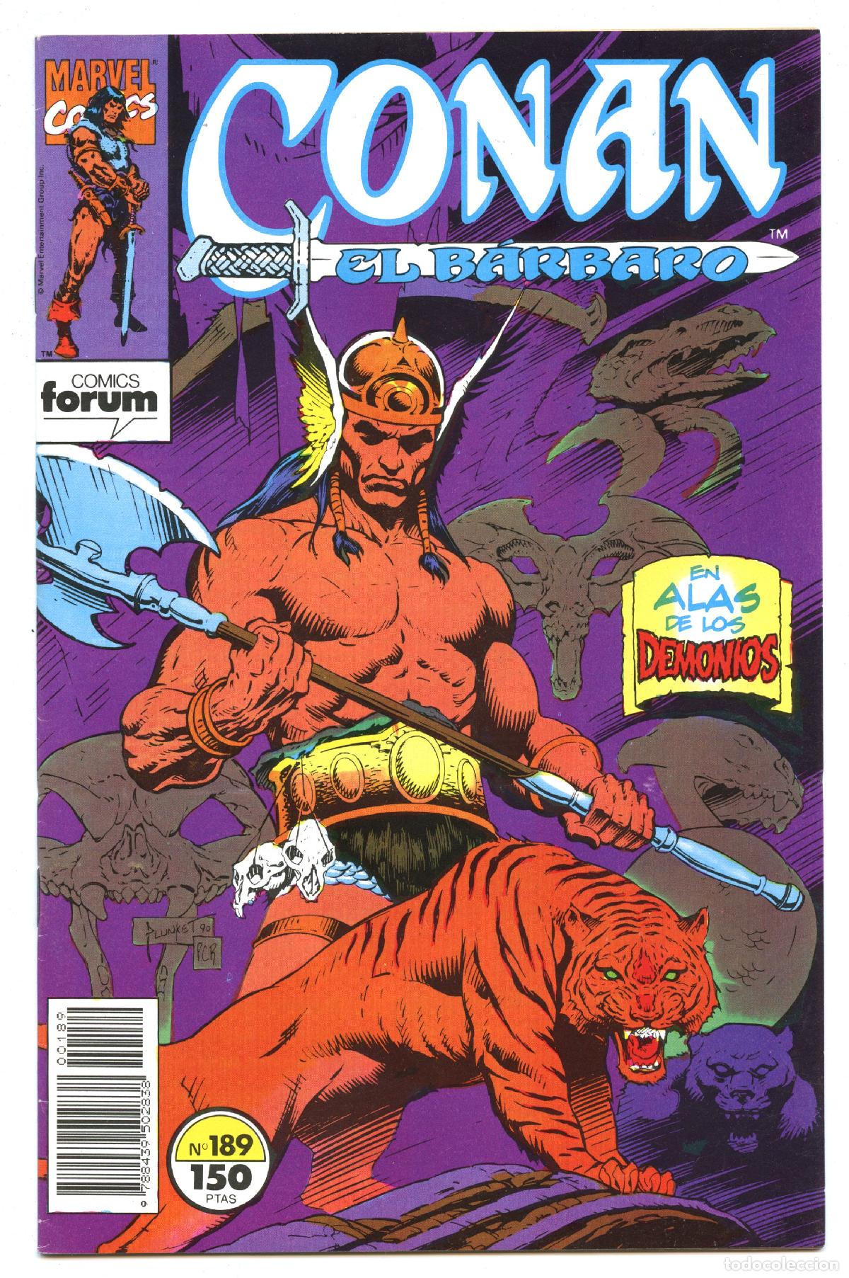 C&oacute;mics: CONAN EL B&Aacute;RBARO n.189 (Planeta, 1992) - Foto 1