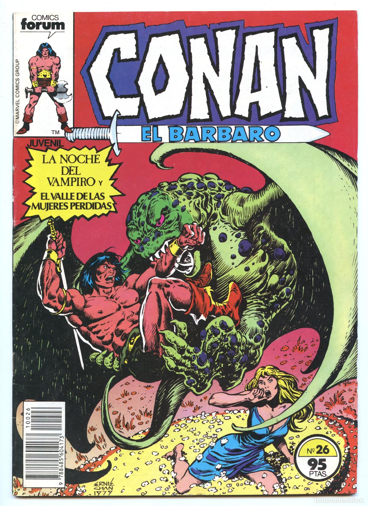 C&oacute;mics: CONAN EL B&Aacute;RBARO n.26 (Planeta, 1983) - Foto 1