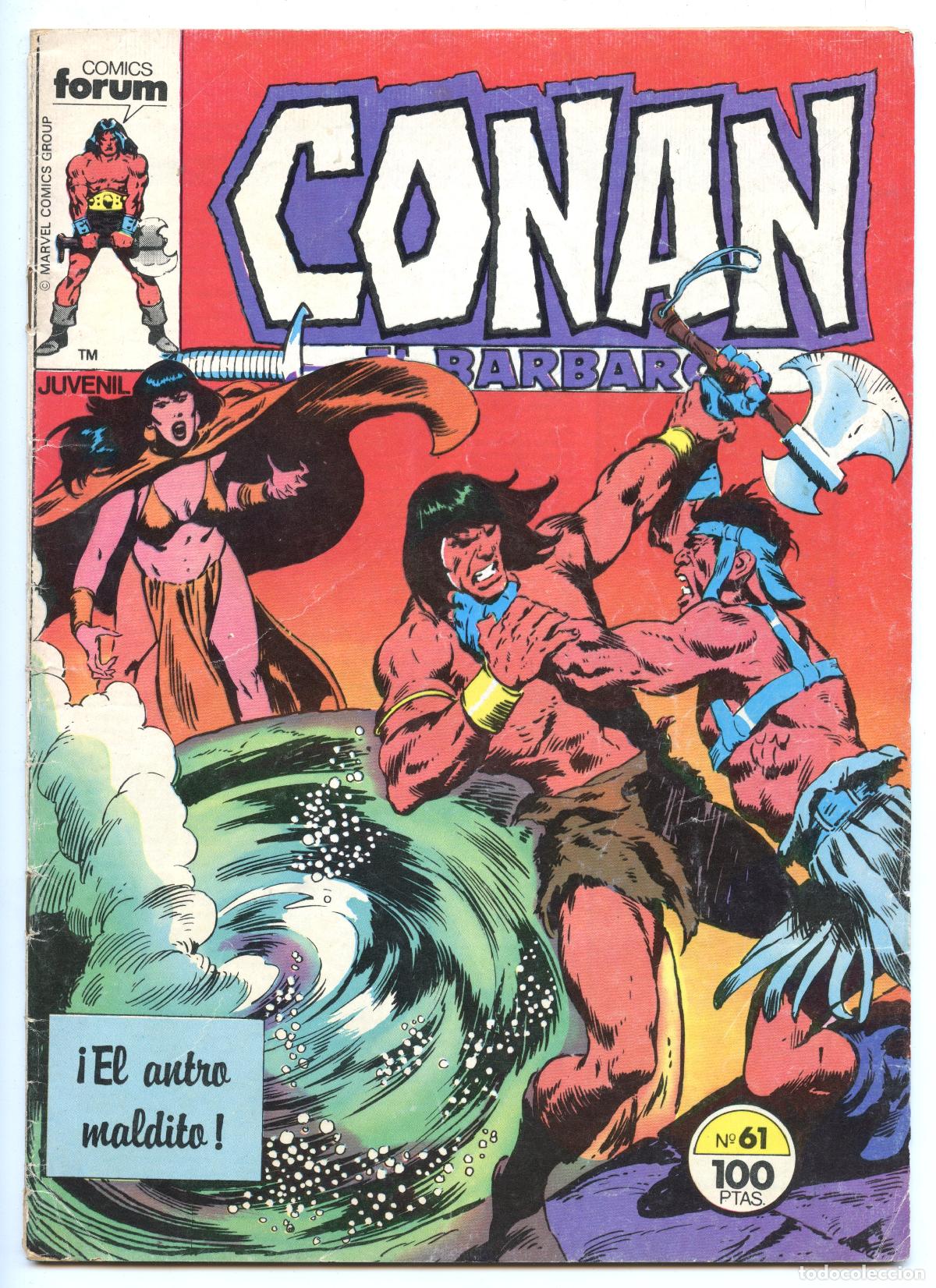 C&oacute;mics: CONAN EL B&Aacute;RBARO n.61 (Planeta, 1985) - Foto 1