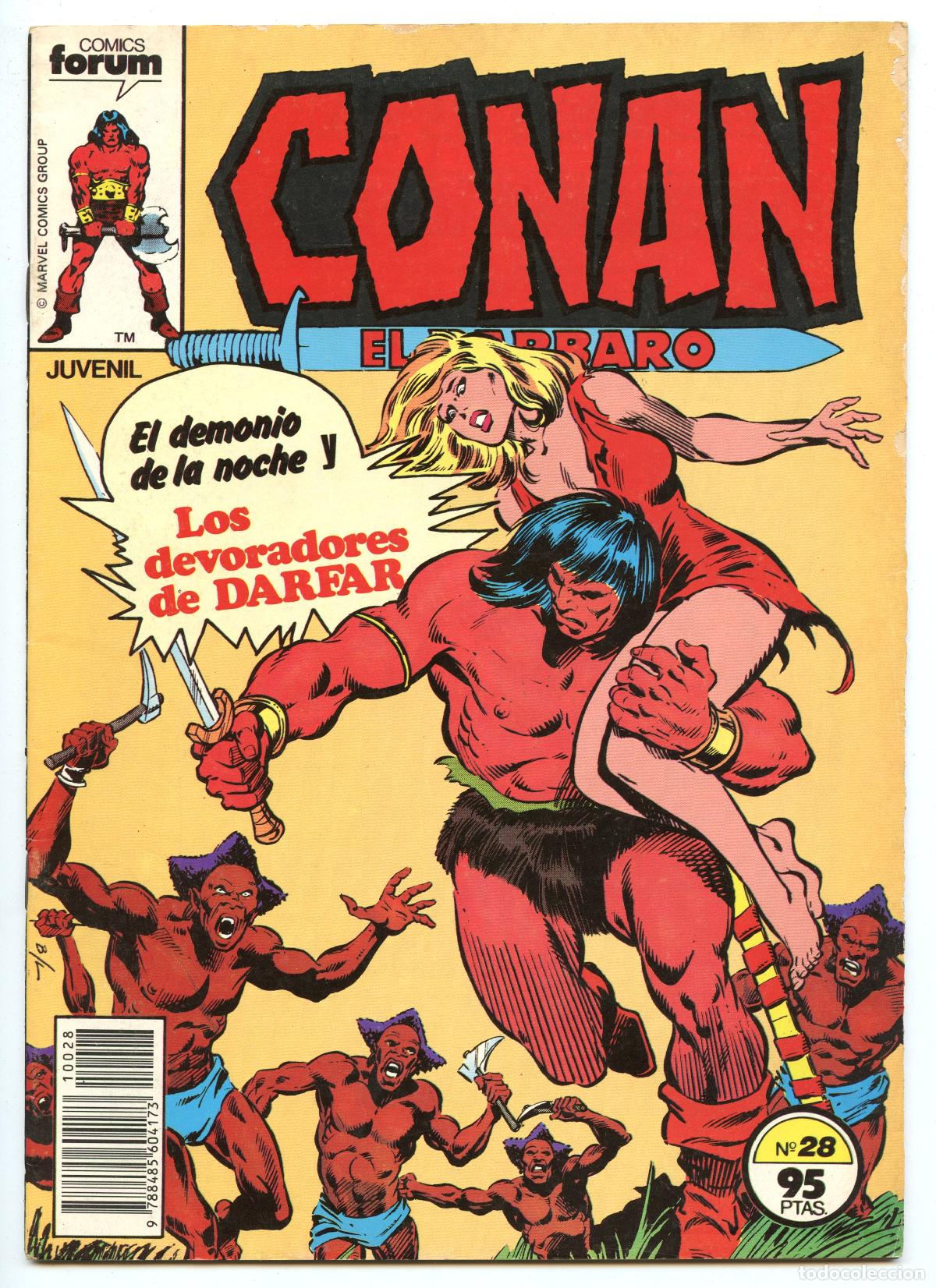 C&oacute;mics: CONAN EL B&Aacute;RBARO n.28 (Planeta, 1983) - Foto 1