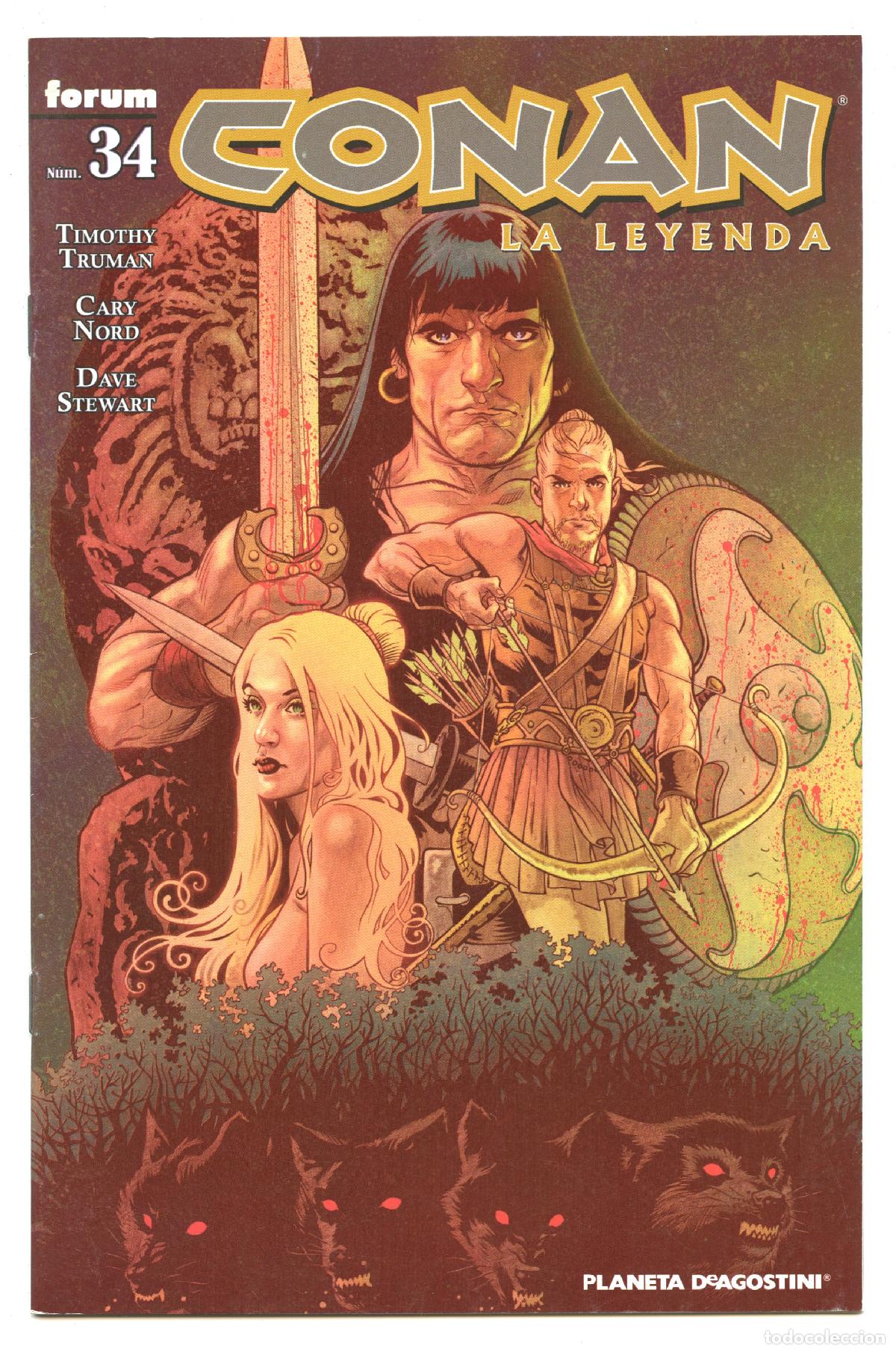 C&oacute;mics: CONAN LA LEYENDA n.34 (Planeta, 2008) - Foto 1