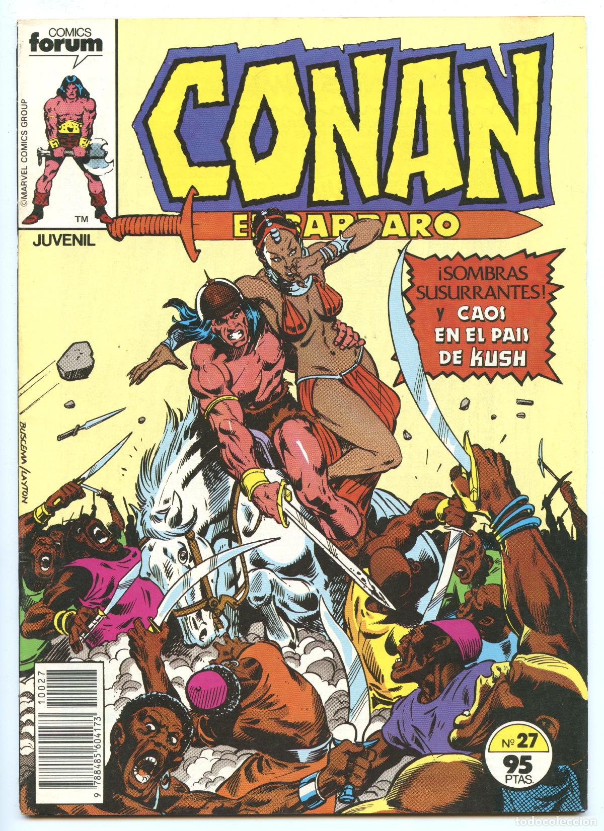 C&oacute;mics: CONAN EL B&Aacute;RBARO n.27 (Planeta, 1983) - Foto 1