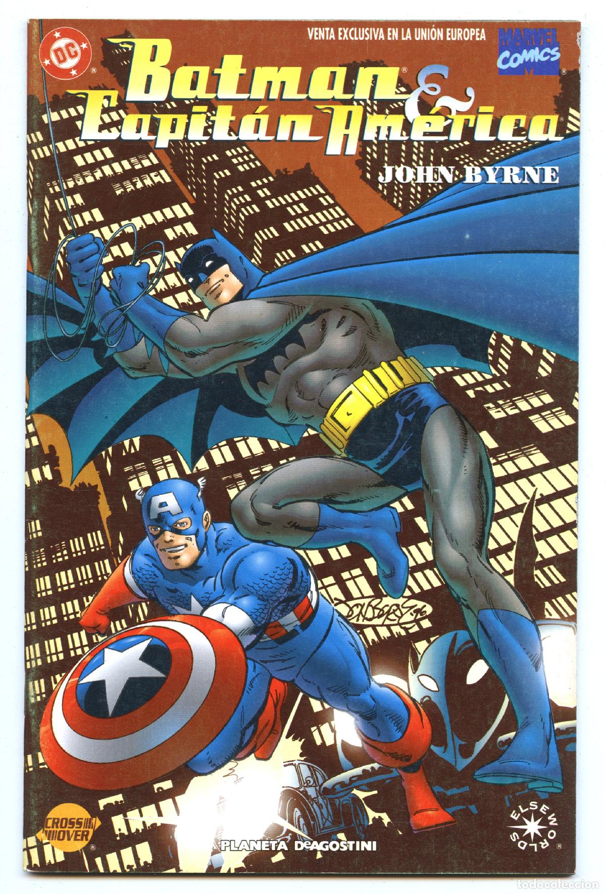 C&oacute;mics: BATMAN & CAPIT&Aacute;N AMERICA (Planeta, 1997) - Foto 1
