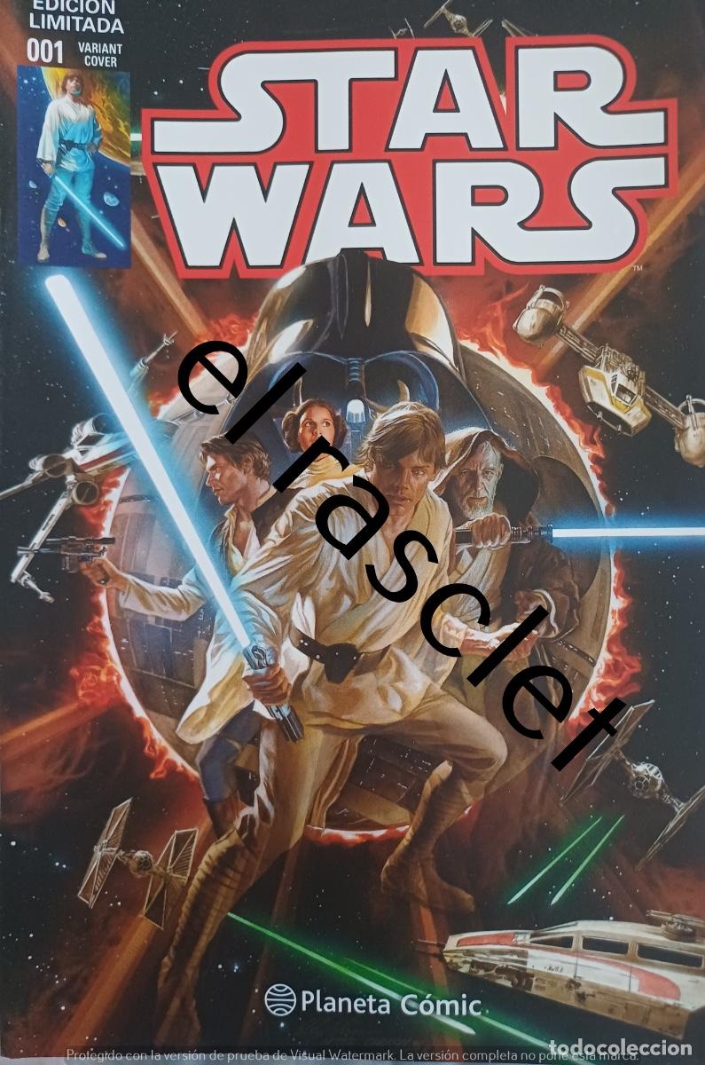 C&oacute;mics: STAR WARS -EDICI&Oacute;N LIMITADA - VARIANT COVER- NUMERO 001 - Foto 1