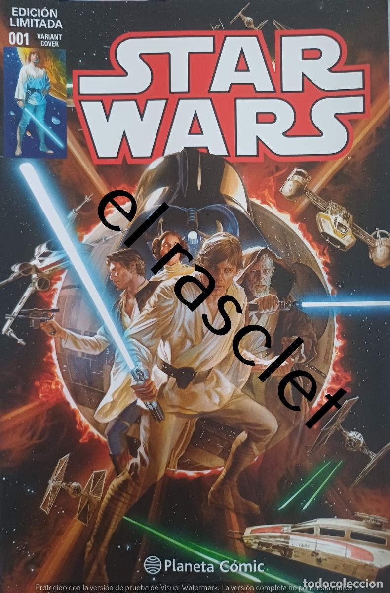 C&oacute;mics: STAR WARS -EDICI&Oacute;N LIMITADA - VARIANT COVER- NUMERO 001 - Foto 1