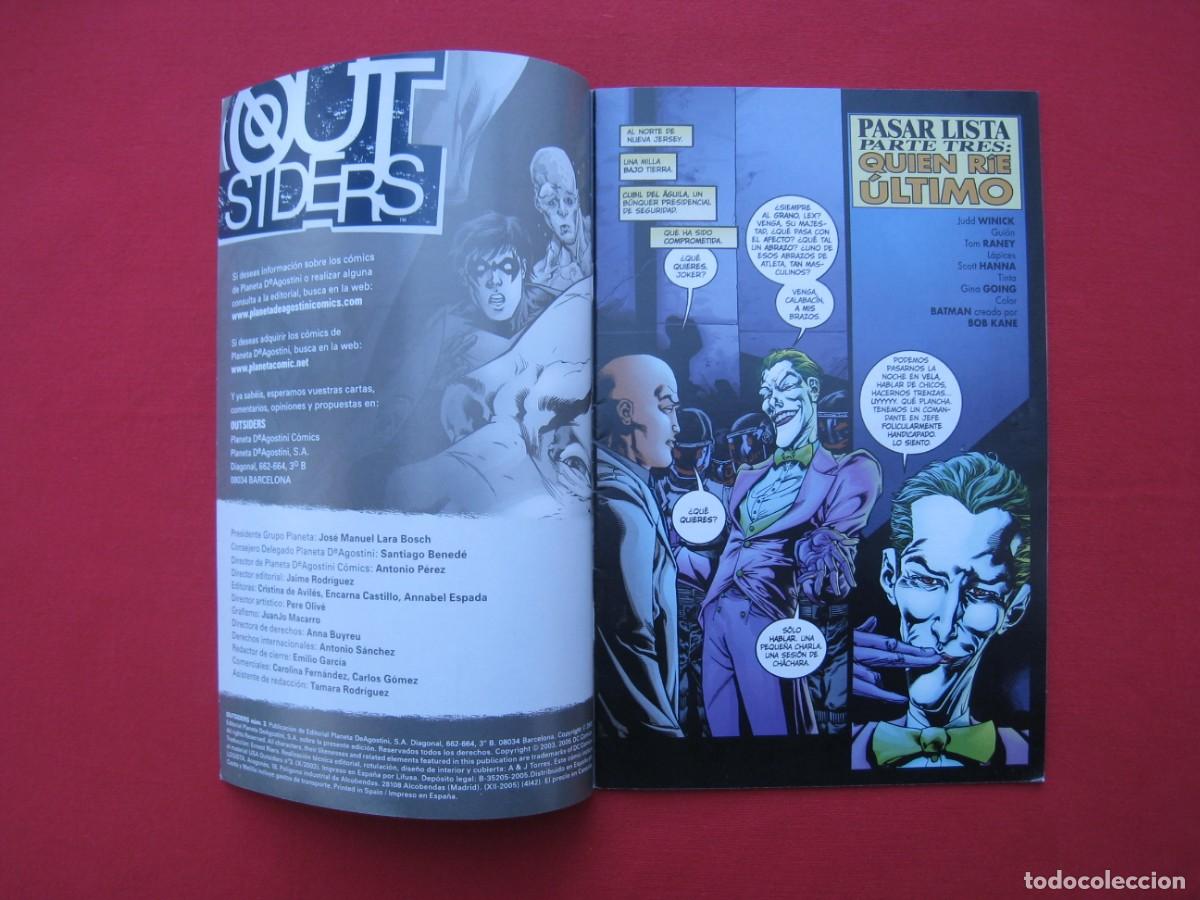 C&oacute;mics: OUTSIDERS - N&ordm; 3 - PLANETA. - Foto 6