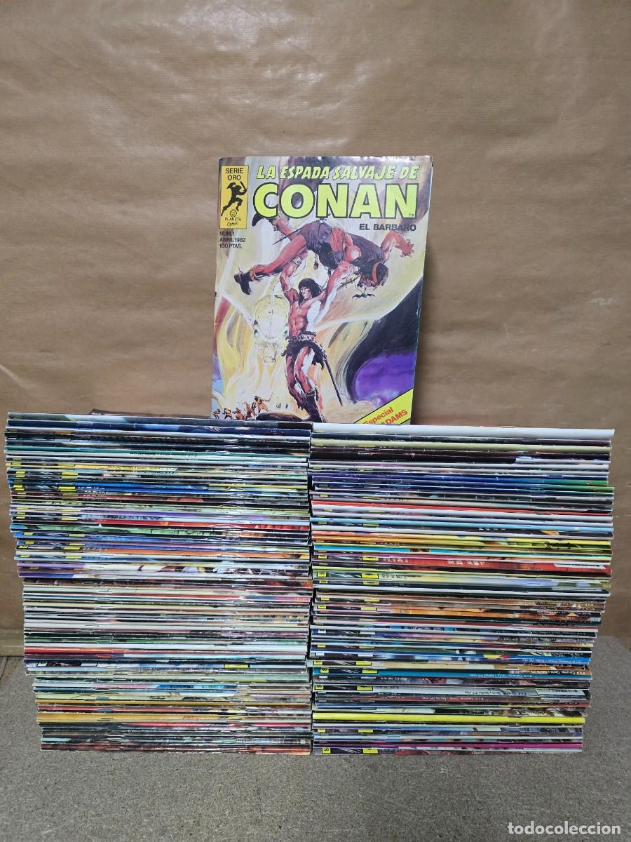 C&oacute;mics: Espada Salvaje de Conan Primera Edicion.Lote 165 Comics.Planeta - Foto 1