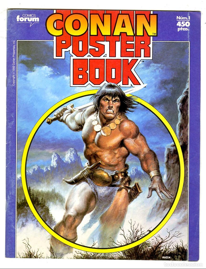 C&oacute;mics: CONAN POSTER BOOK n.1 (Planeta, 1992) - Foto 1