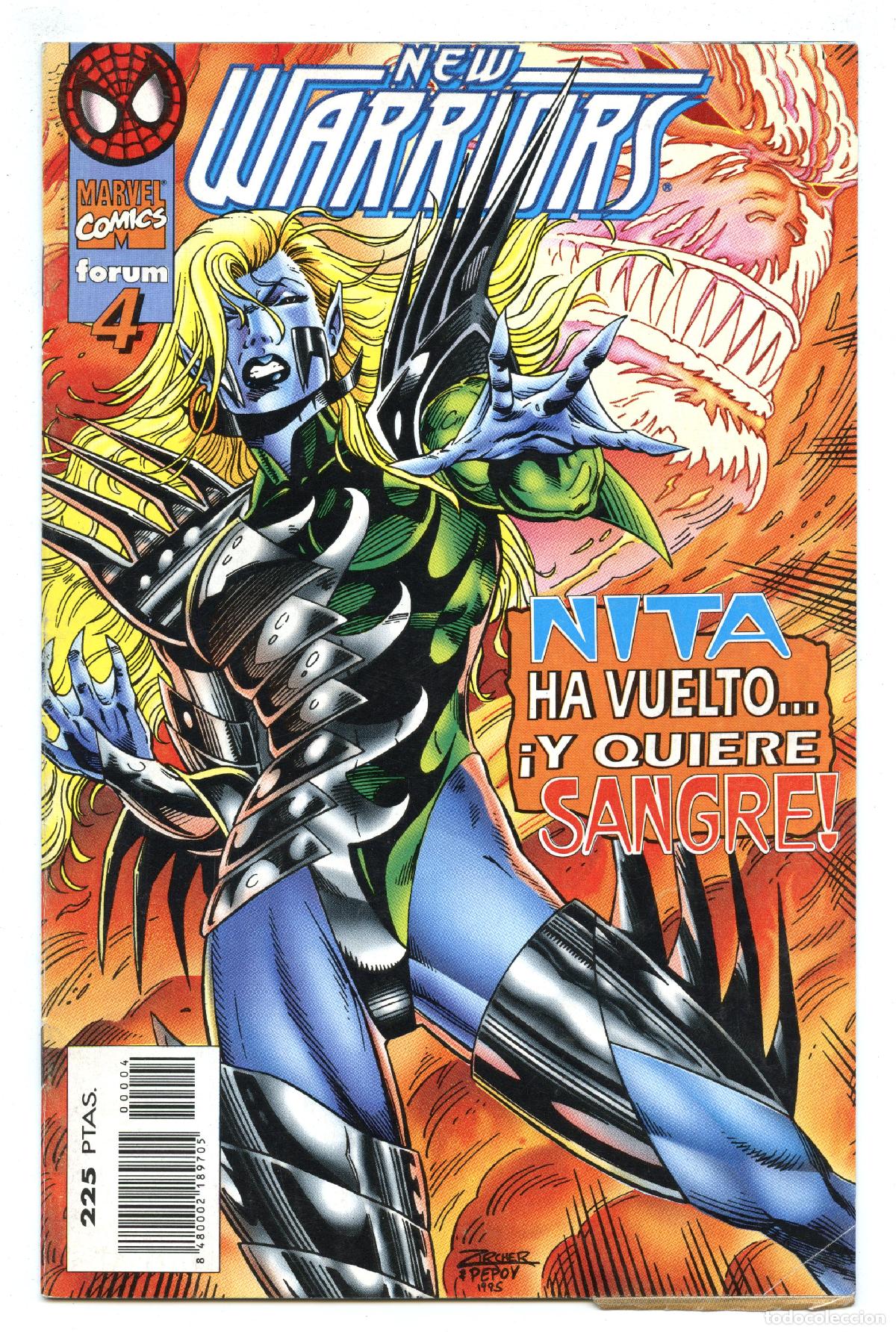 C&oacute;mics: NEW WARRIORS n.4 (Planeta, 1995) - Foto 1