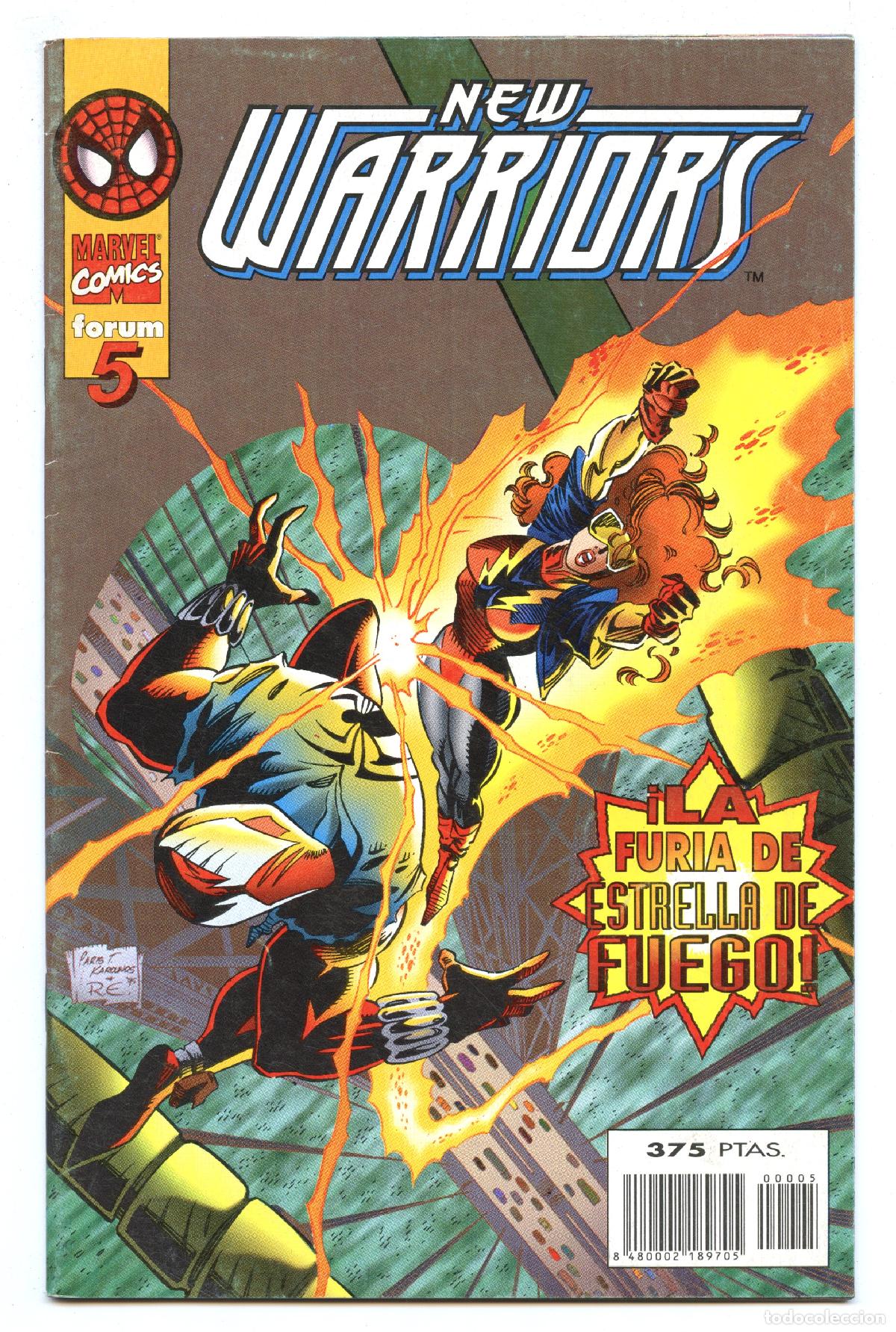 C&oacute;mics: NEW WARRIORS n.5 (Planeta, 1995) - Foto 1