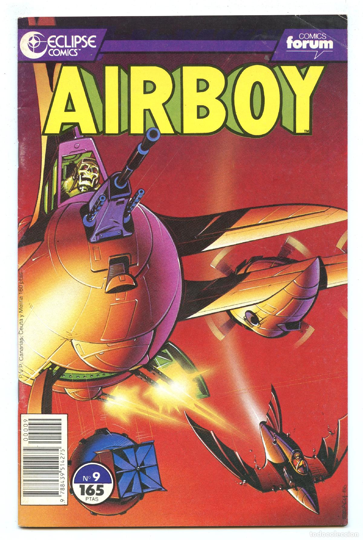 C&oacute;mics: AIRBOY n.9 (Planeta, 1990) - Foto 1