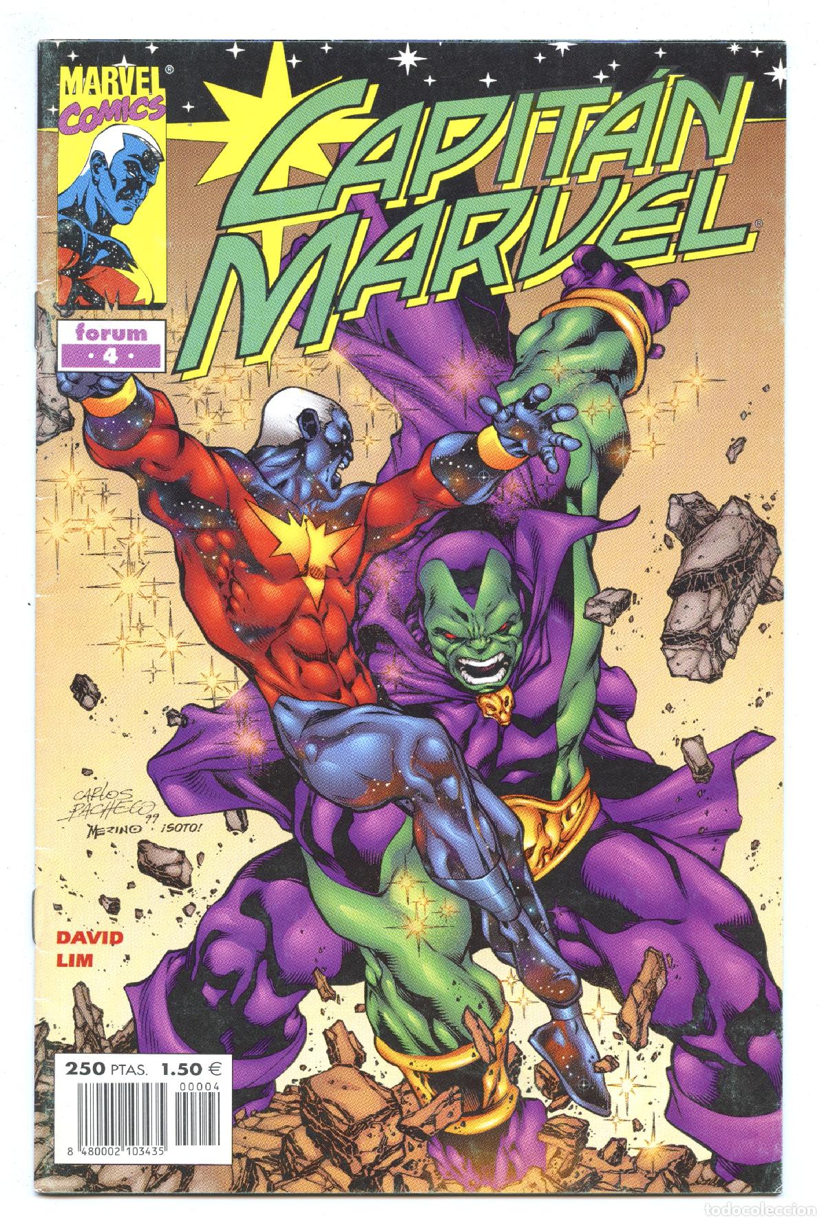 C&oacute;mics: CAPIT&Aacute;N MARVEL n.4 (Planeta, 2001) - Foto 1