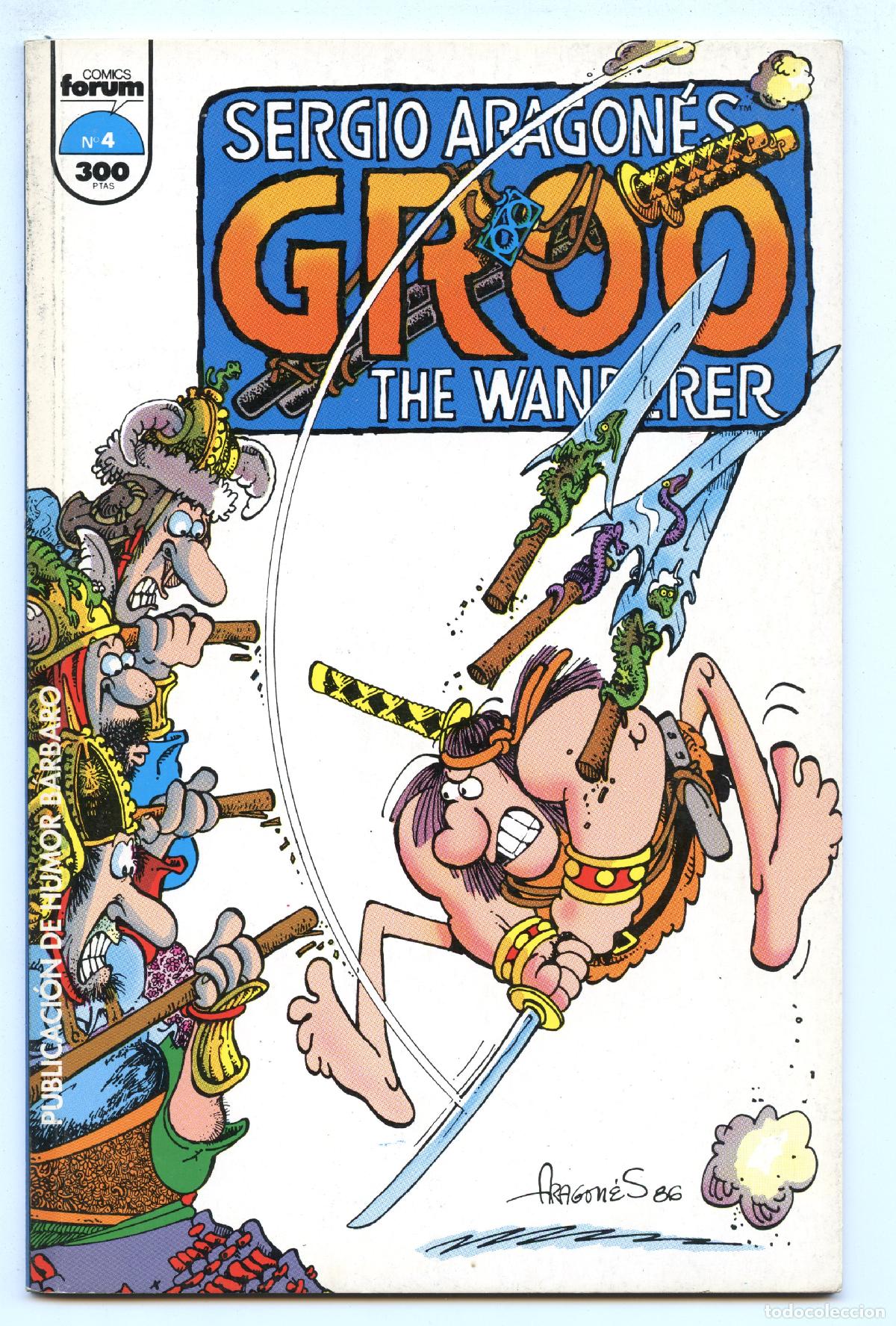 C&oacute;mics: GROO THE WANDERER n.4 (Planeta, 1991) - Foto 1