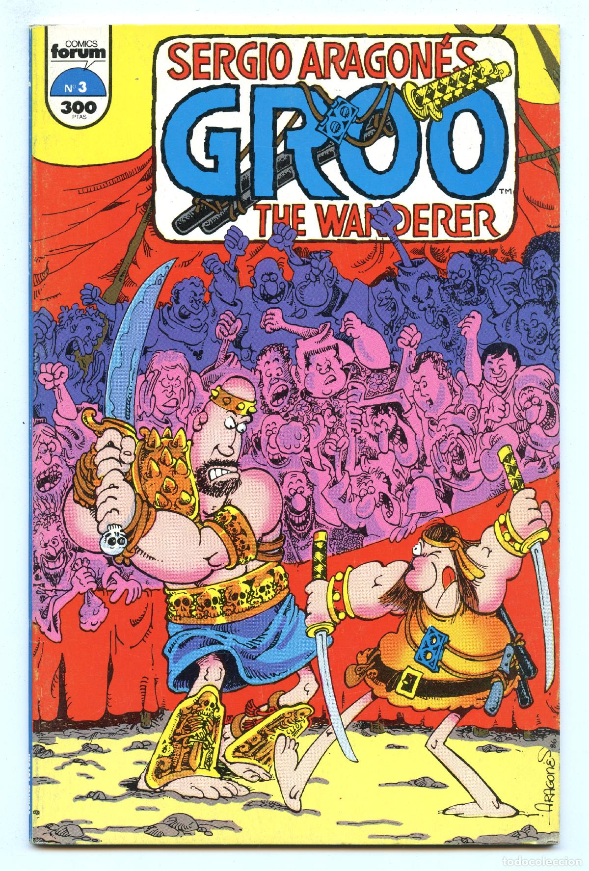 C&oacute;mics: GROO THE WANDERER n.3 (Planeta, 1991) - Foto 1