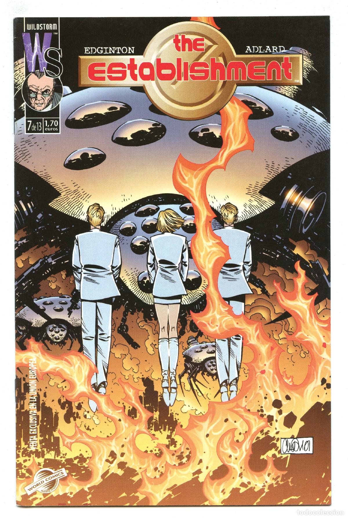 C&oacute;mics: THE ESTABLISHMENT n.7/13 (Planeta, 2003) - Foto 1