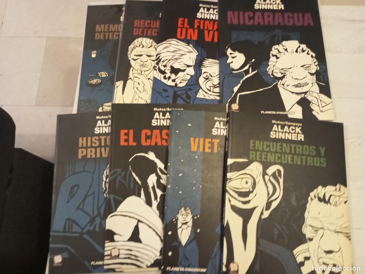 C&oacute;mics: ALACK SINNER. MU&Ntilde;OZ Y SAMPAYO 8 TOMOS (Completa) - Foto 2