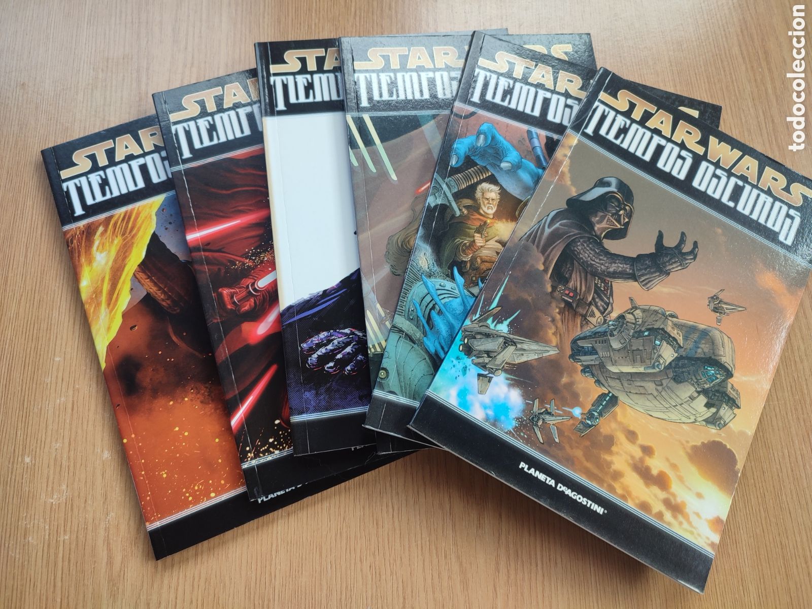 C&oacute;mics: Star Wars. Tiempos oscuros. Completa 6 tomos - Foto 1