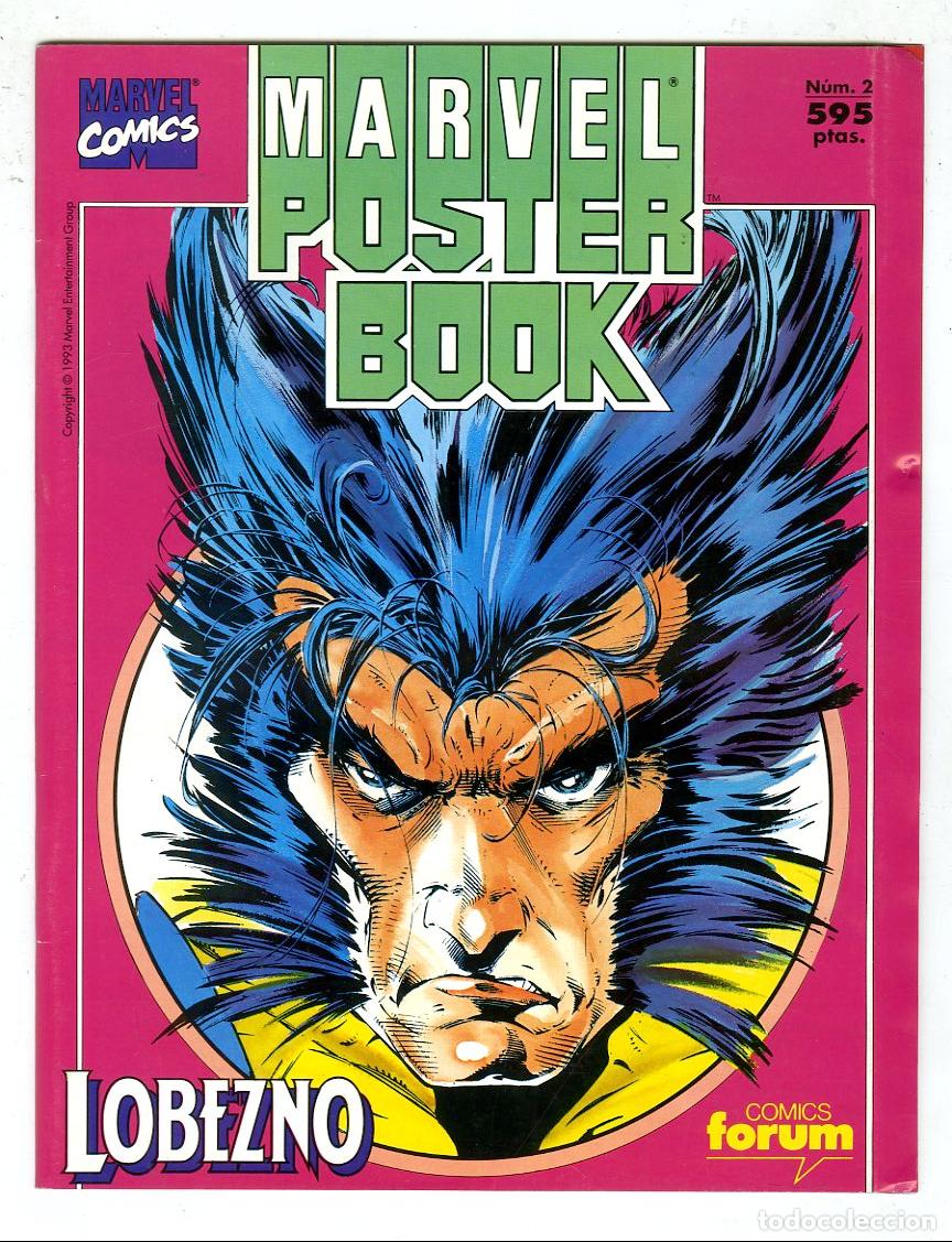 C&oacute;mics: MARVEL POSTER BOOK n.2 (Planeta, 1993) - Foto 1