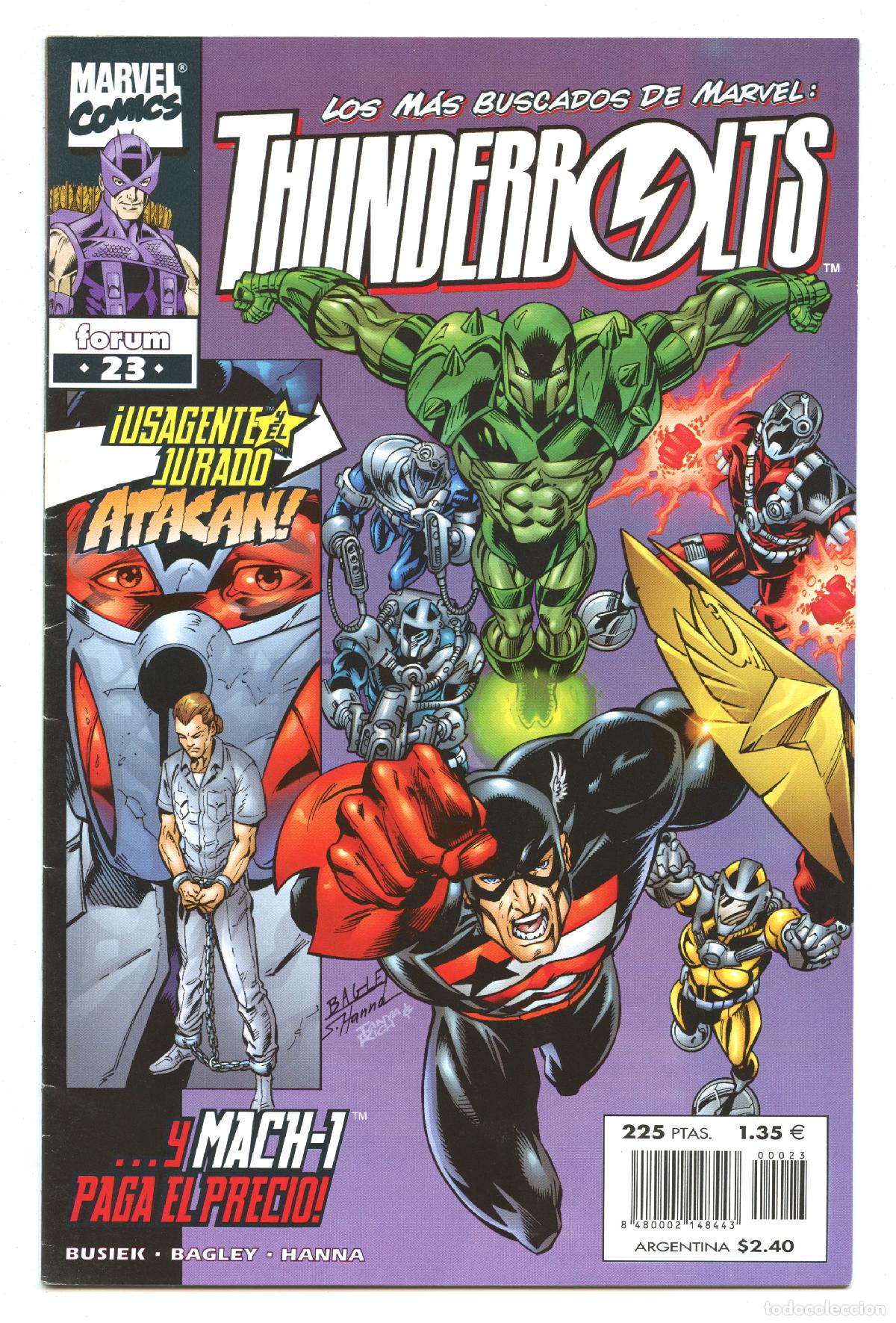C&oacute;mics: THUNDERBOLTS n.23 (Planeta,1999) - Foto 1