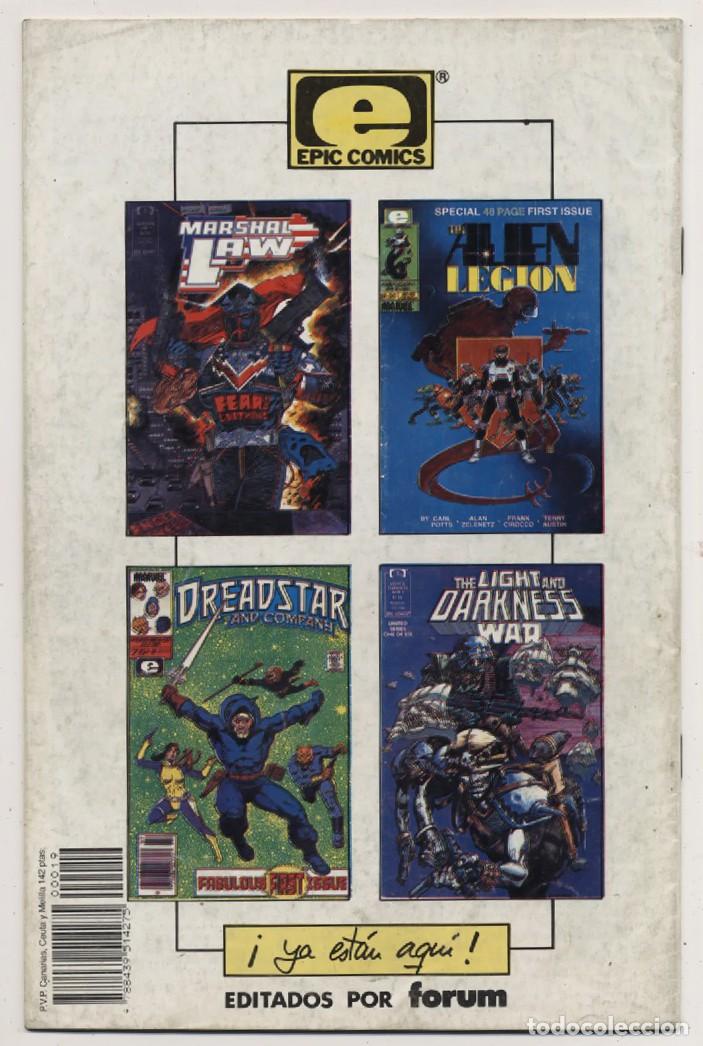 C&oacute;mics: COMIC GRAPA AIRBOY N&ordm; 19 EL EJERCITO DE LOS MUERTOS ECLIPSE COMICS FORUM PLANETA 1991 - Foto 2