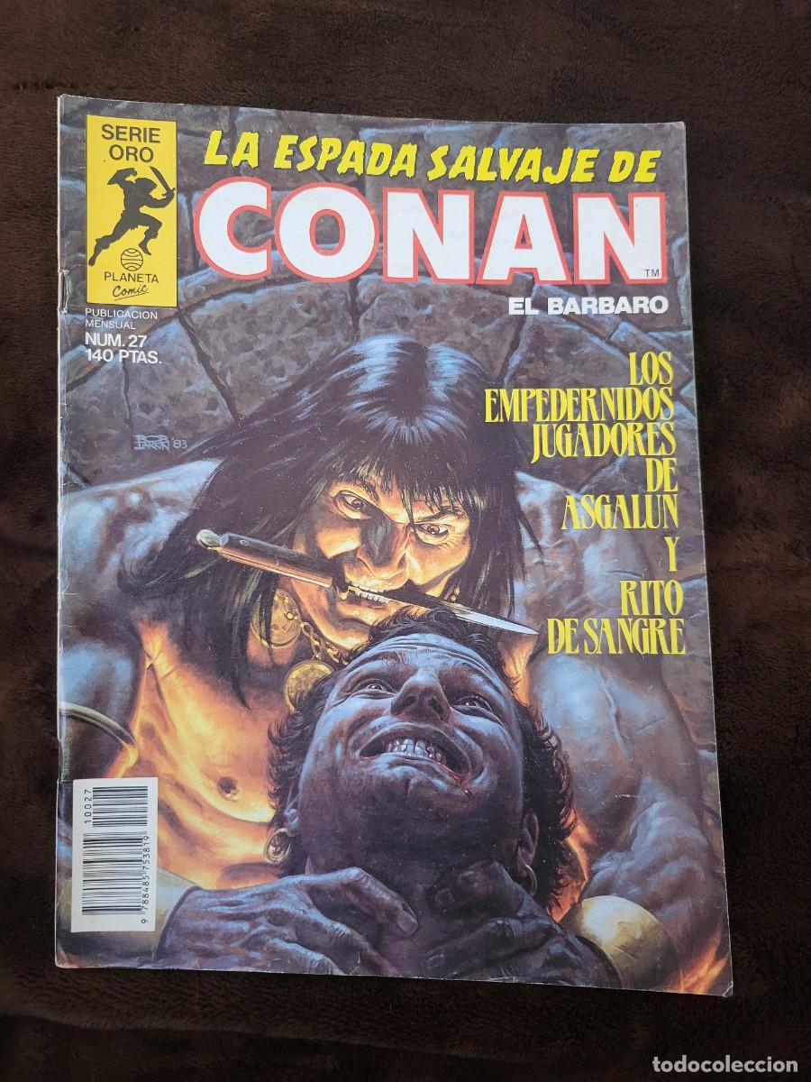 C&oacute;mics: LA ESPADA SALVAJE DE CONAN EL B&Aacute;RBARO N⁰ 27 - Foto 1