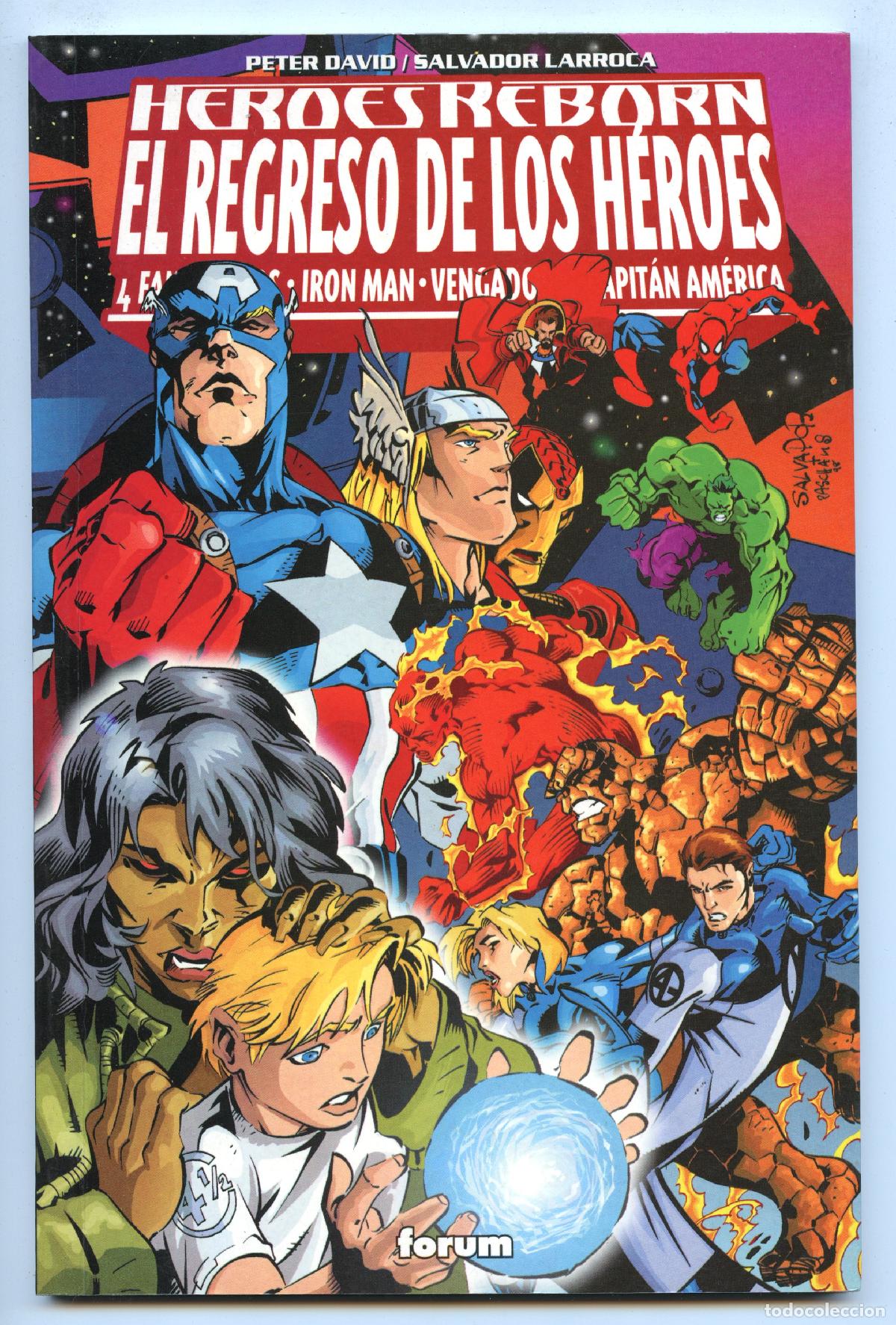 Comics: HEROES REBORN - EL REGRESO DE LOS HEROES (Planeta, 1998)