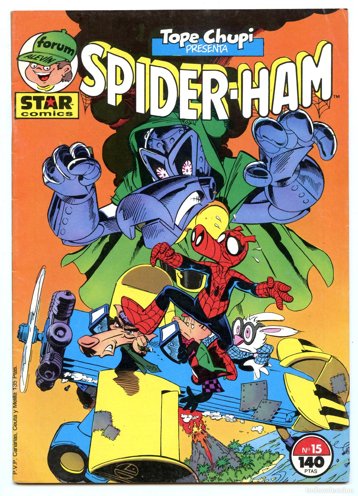 Comics: SPIDER-HAM n.15 (Planeta, 1986)