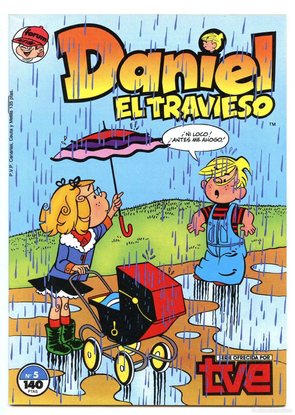 C&oacute;mics: DANIEL EL TRAVIESO n.5 (Planeta, 1987) - Foto 1
