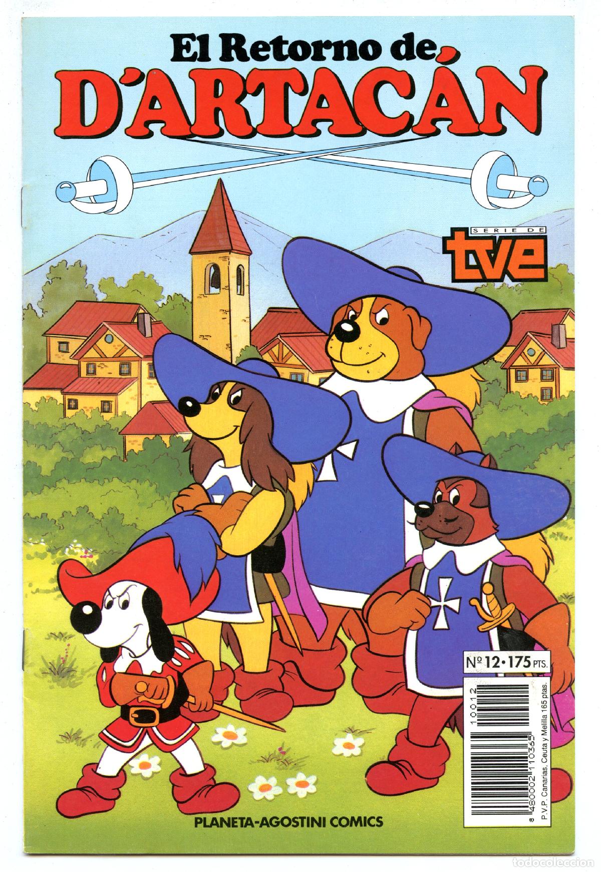 Comics: EL RETORNO DE D' ARTAC&Aacute;N n.12 (Planeta, 1992)