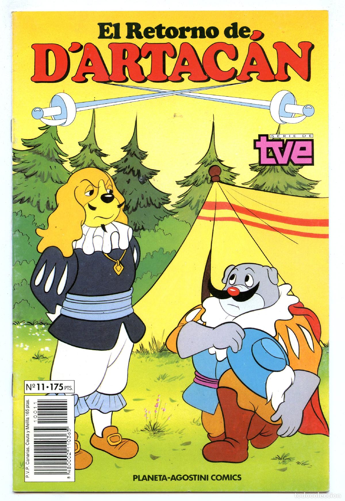 Comics: EL RETORNO DE D' ARTAC&Aacute;N n.11 (Planeta, 1992)