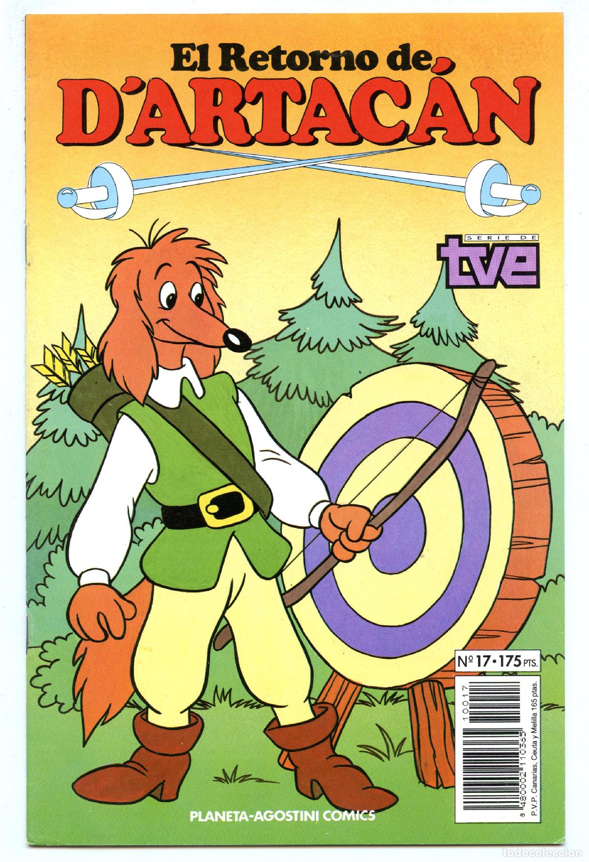 Comics: EL RETORNO DE D' ARTAC&Aacute;N n.17 (Planeta, 1992)