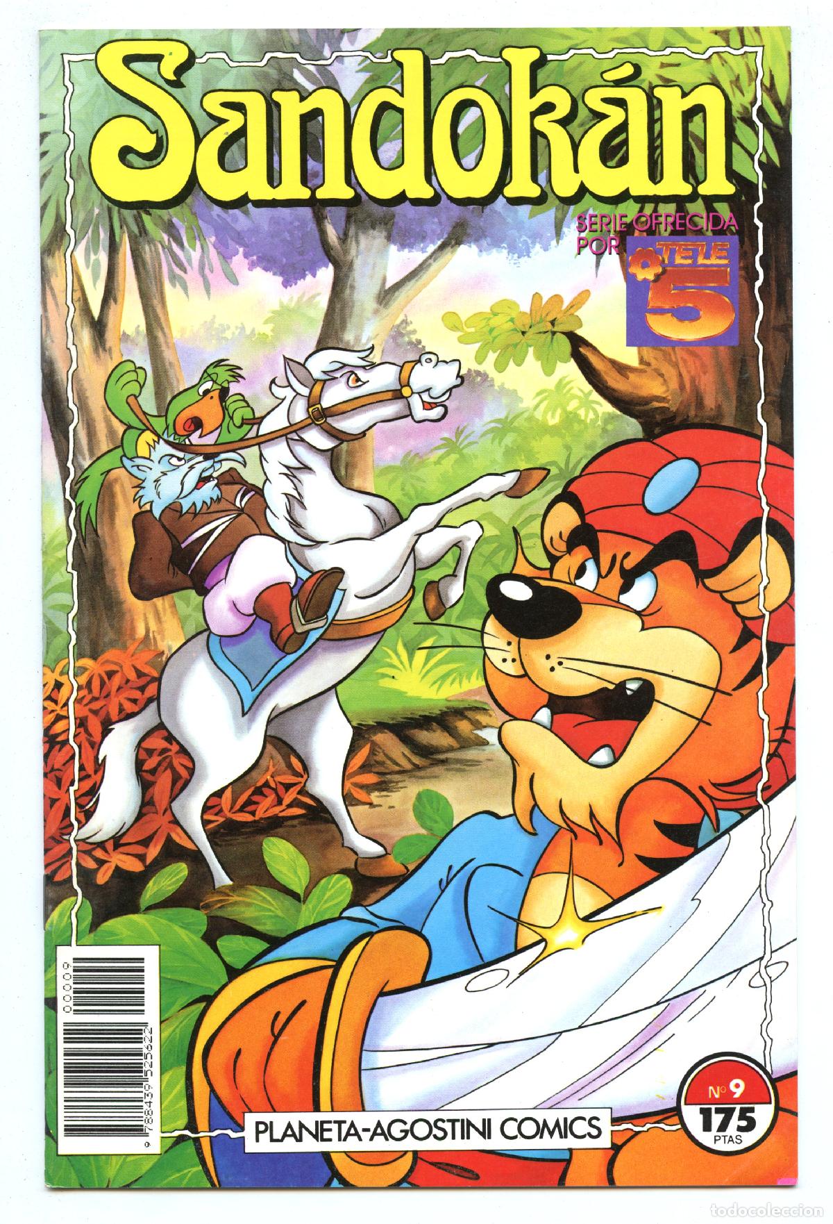 Comics: SANDOK&Aacute;N n.9 (Planeta, 1992)