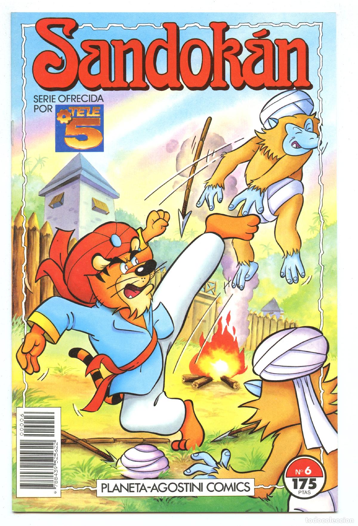 Comics: SANDOK&Aacute;N n.6 (Planeta, 1992)