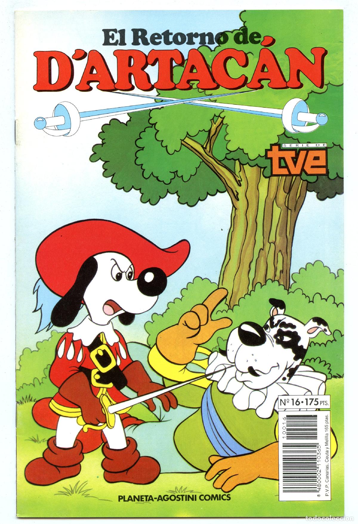Comics: EL RETORNO DE D' ARTAC&Aacute;N n.16 (Planeta, 1992)