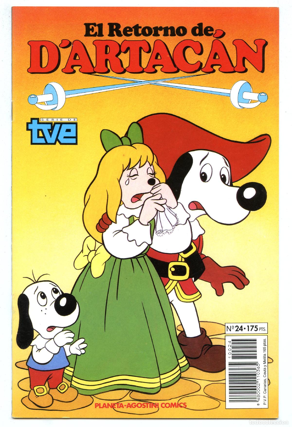 Comics: EL RETORNO DE D' ARTAC&Aacute;N n.24 (Planeta, 1992)