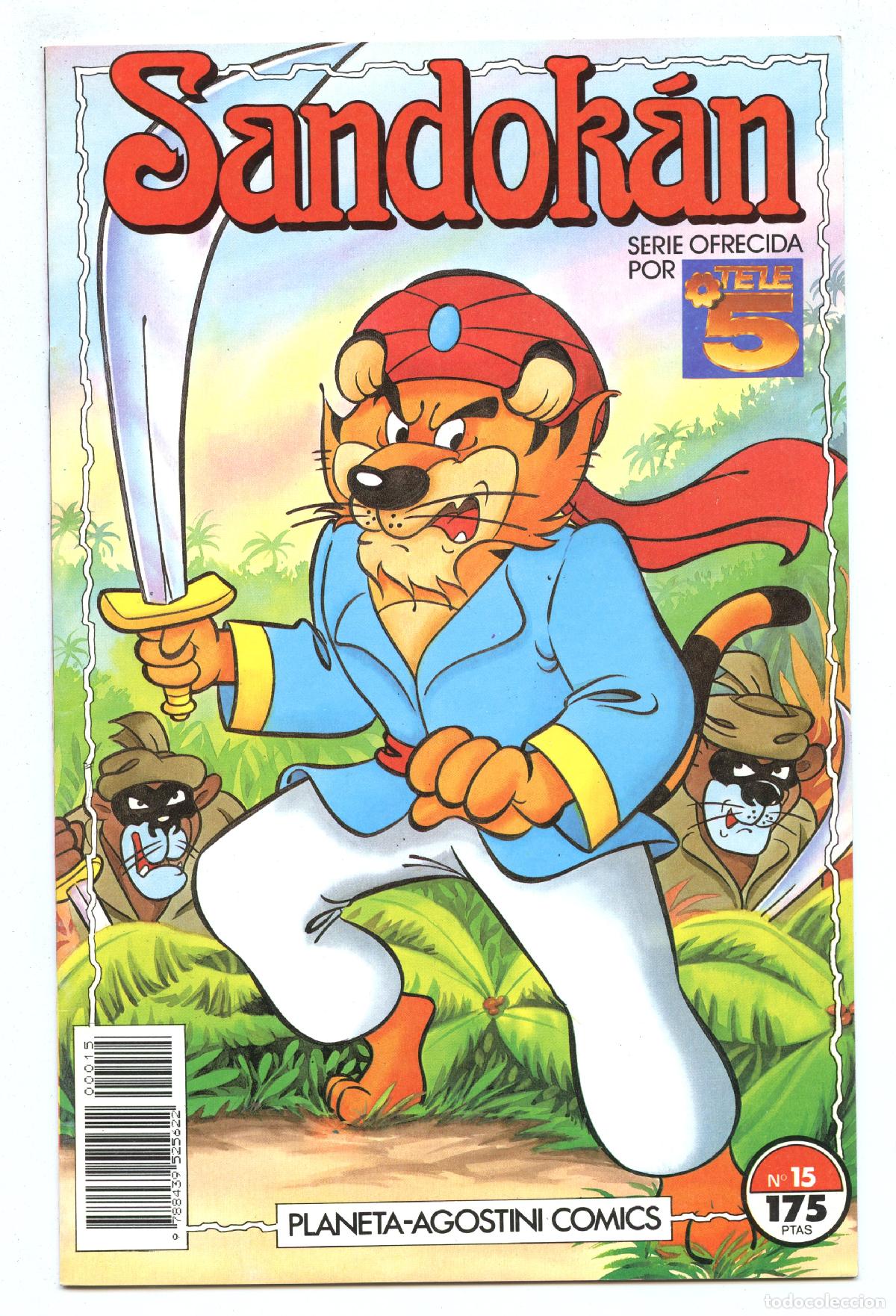 Comics: SANDOK&Aacute;N n.15 (Planeta, 1992)