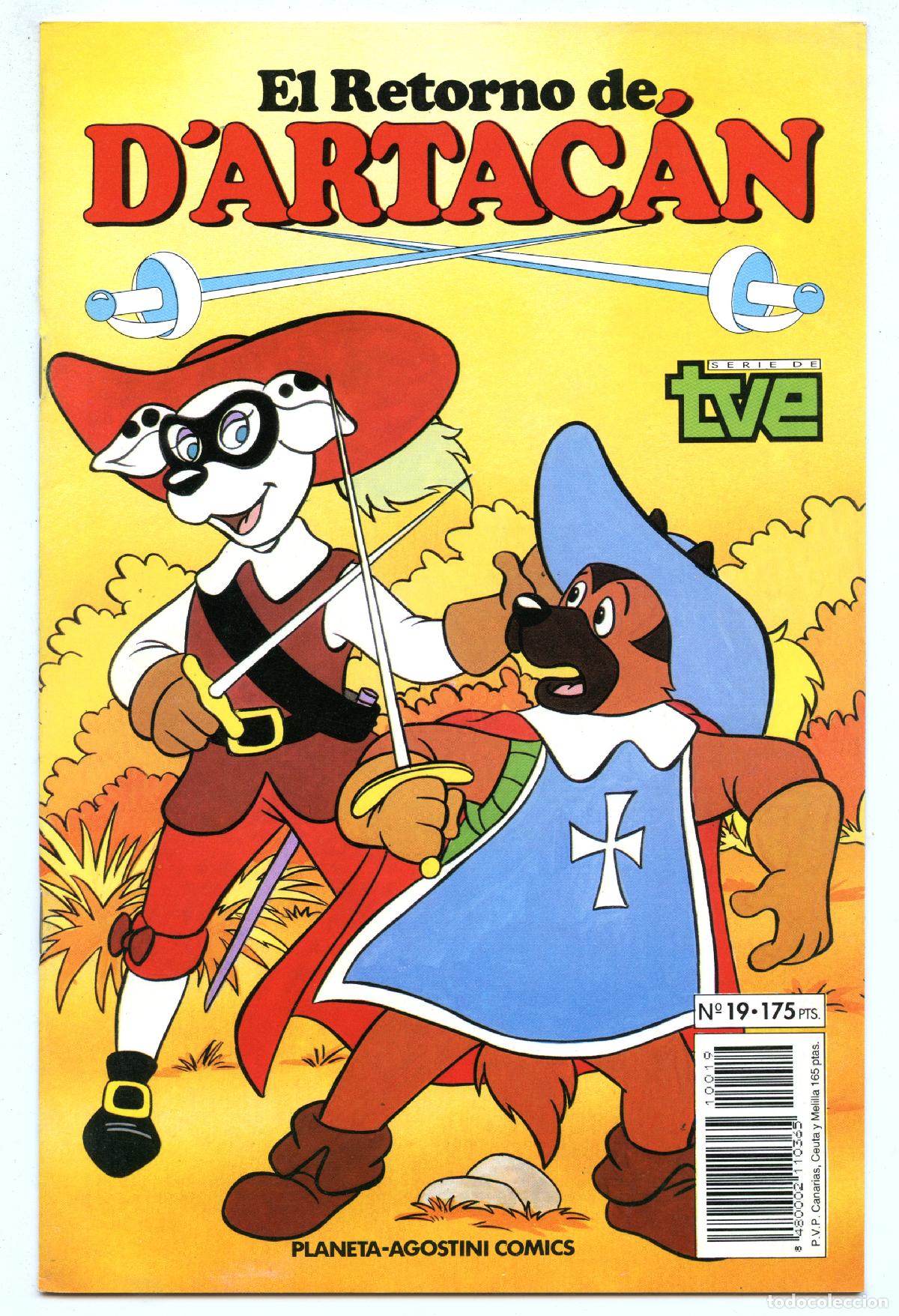 Comics: EL RETORNO DE D' ARTAC&Aacute;N n.19 (Planeta, 1992)