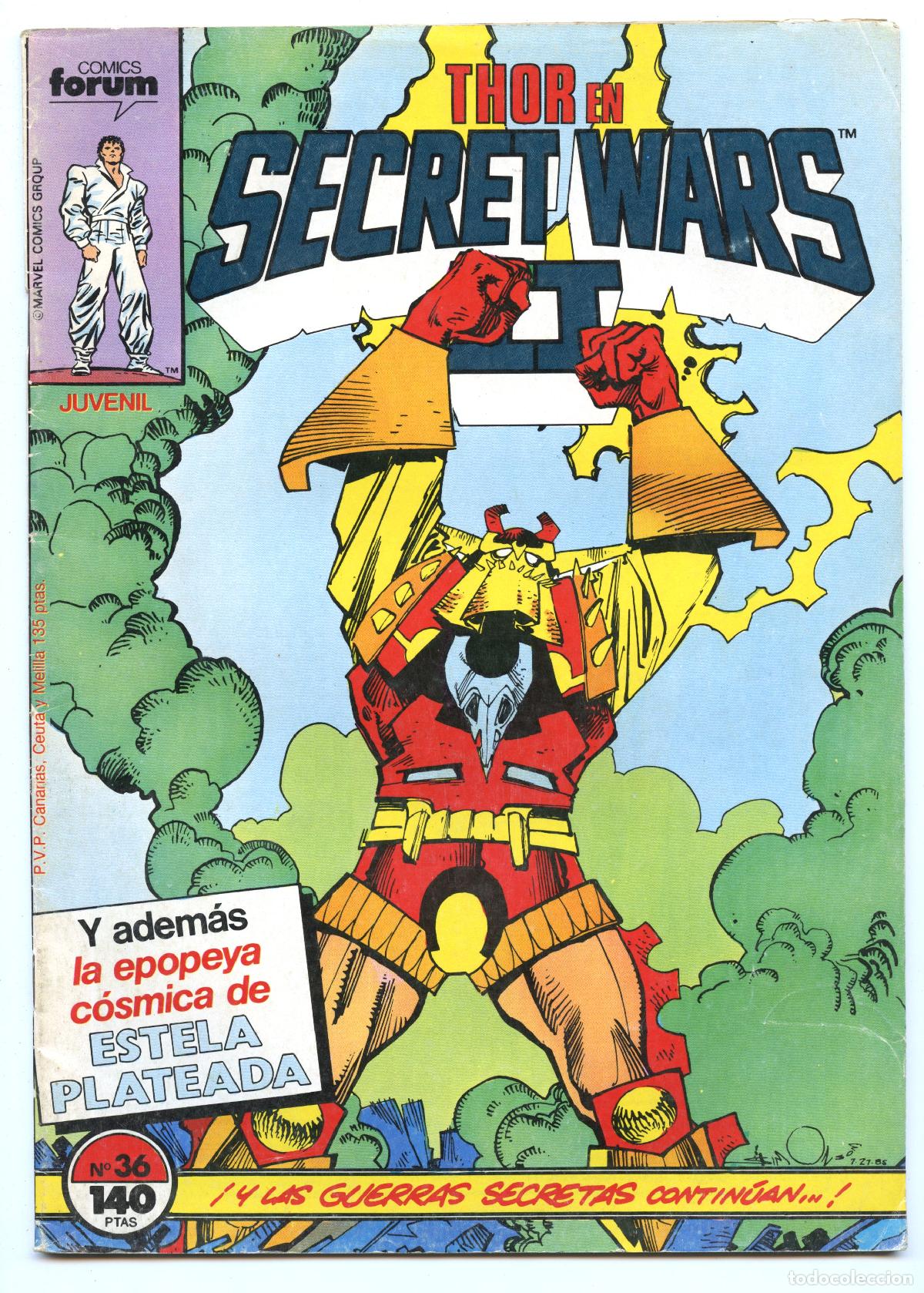 Comics: SECRET WARS n.36 (Planeta, 1987)