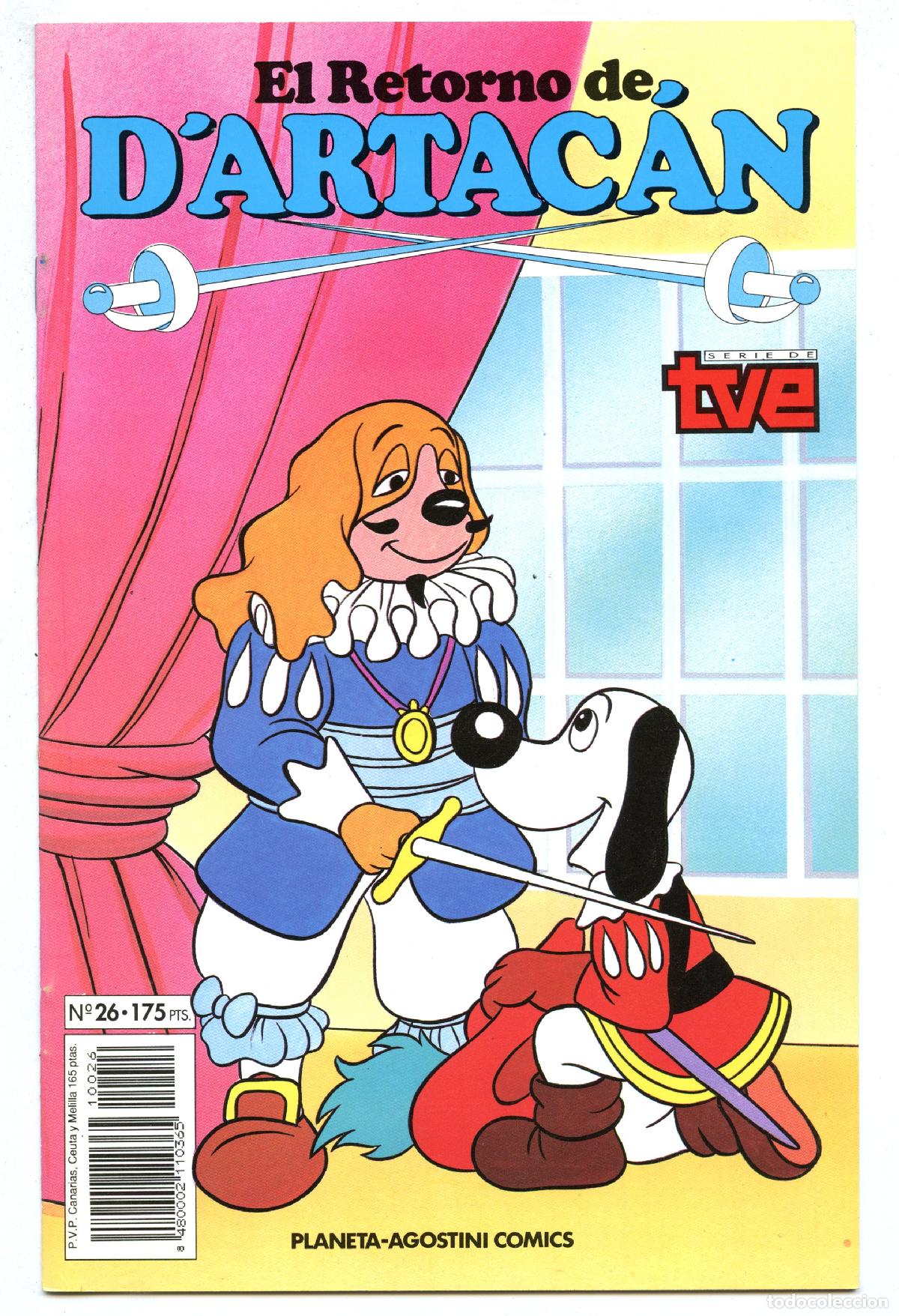 Comics: EL RETORNO DE D' ARTAC&Aacute;N n.26 (Planeta, 1992)