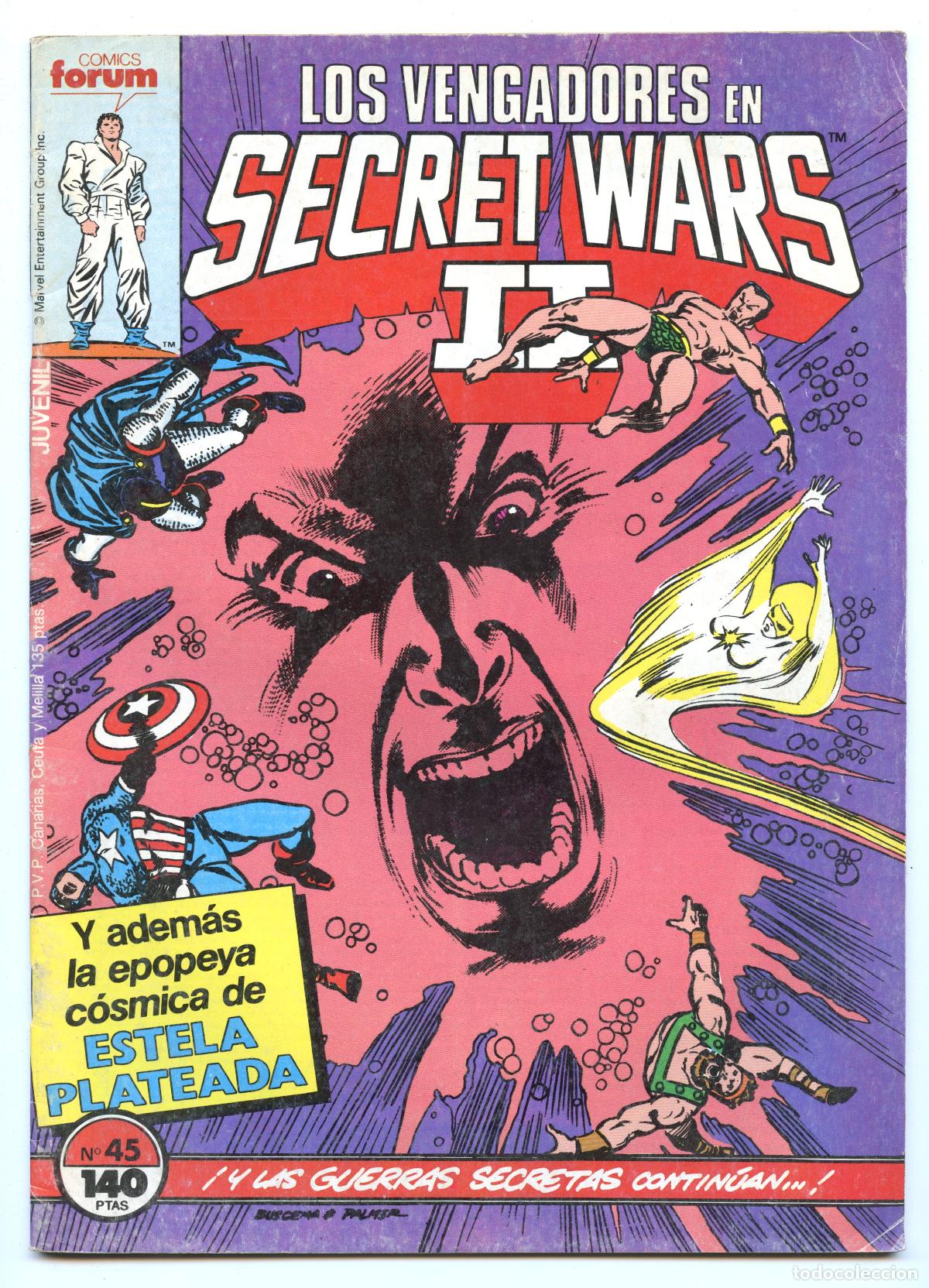 Comics: SECRET WARS n.45 (Planeta, 1987)