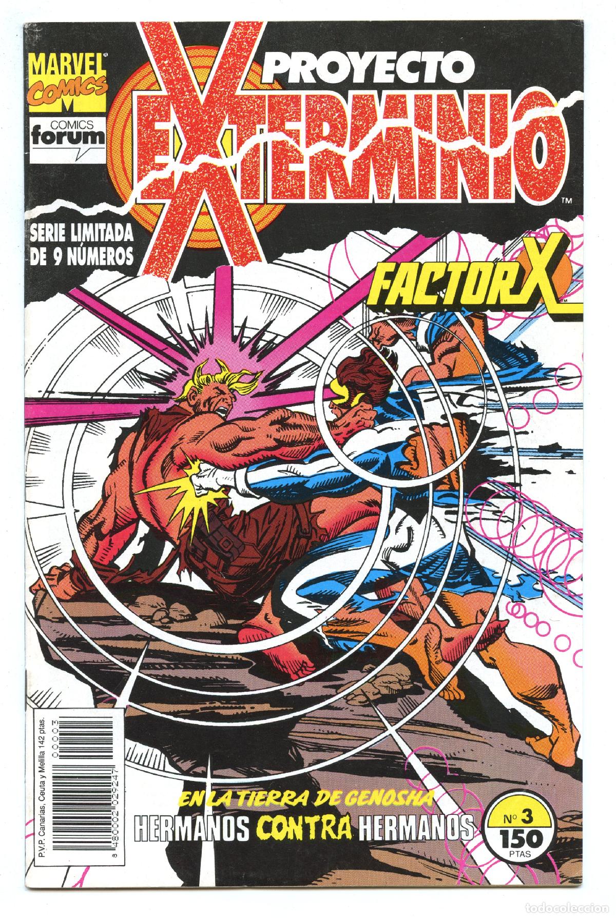 Comics: PROYECTO EXTERMINIO n.3 (Planeta, 1992)