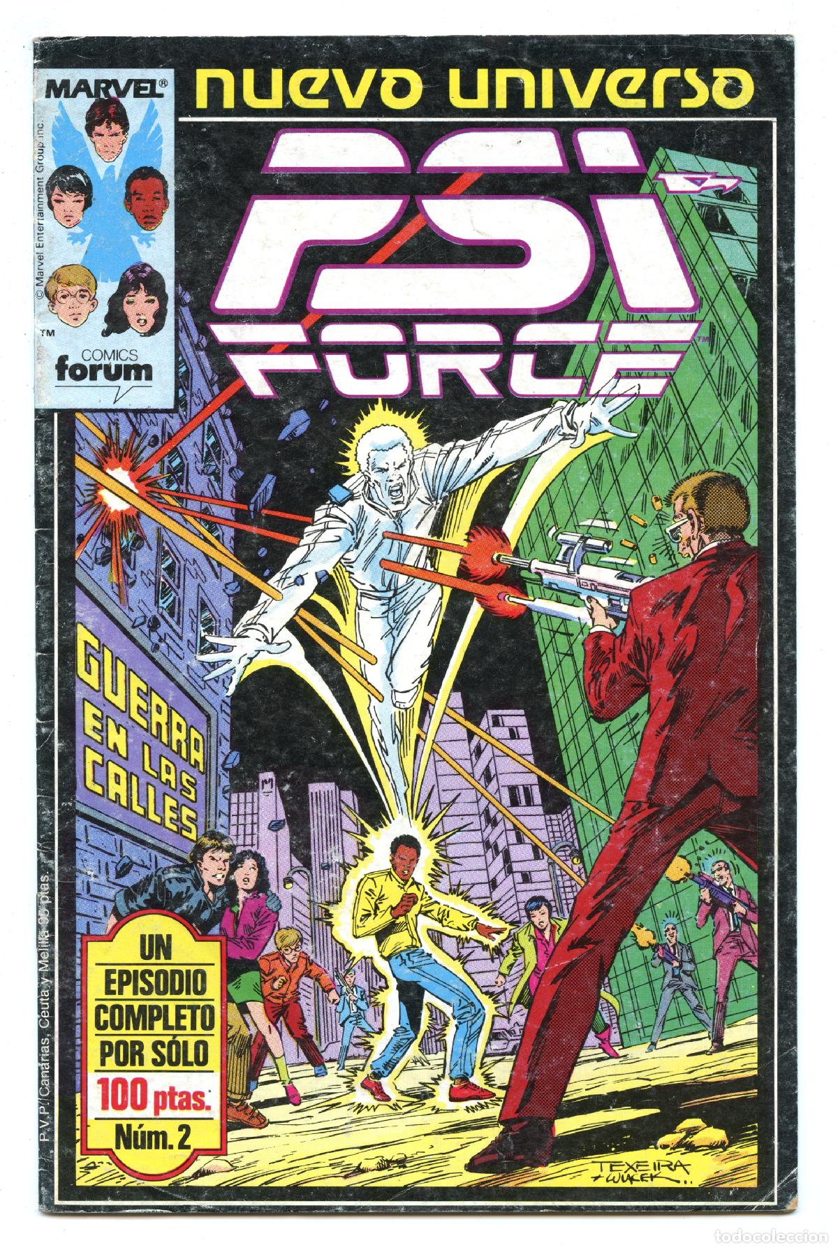 C&oacute;mics: PSI FORCE n.2 (Planeta, 1988) - Foto 1