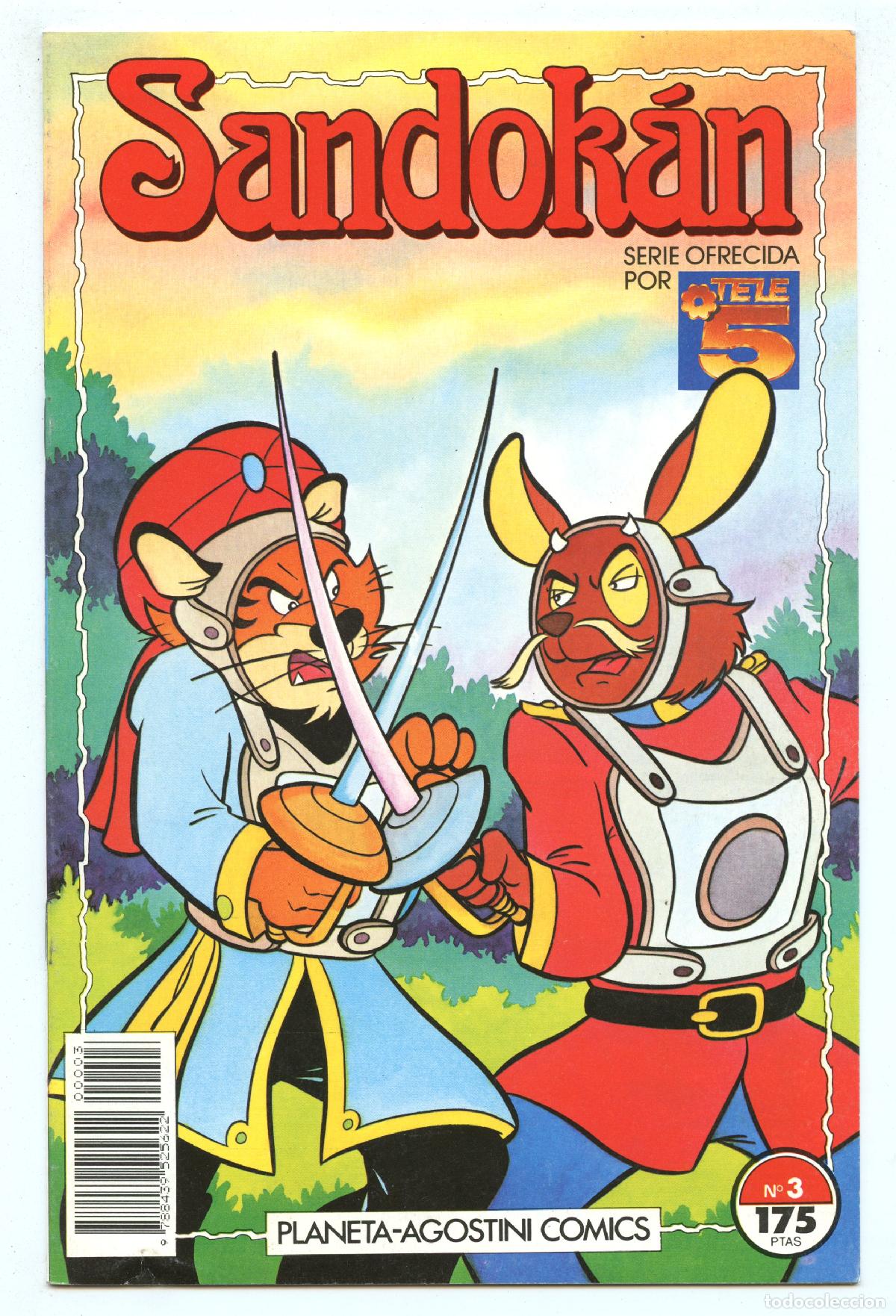 C&oacute;mics: SANDOK&Aacute;N n.3 (Planeta, 1992) - Foto 1