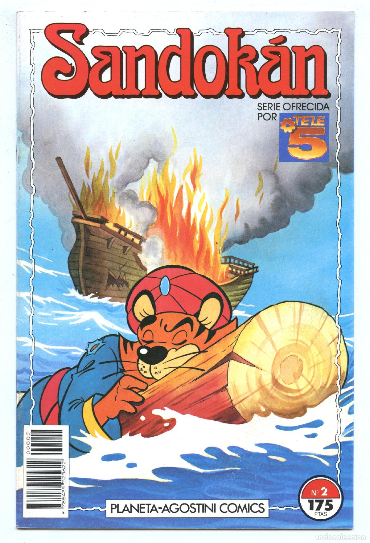 C&oacute;mics: SANDOK&Aacute;N n.2 (Planeta, 1992) - Foto 1